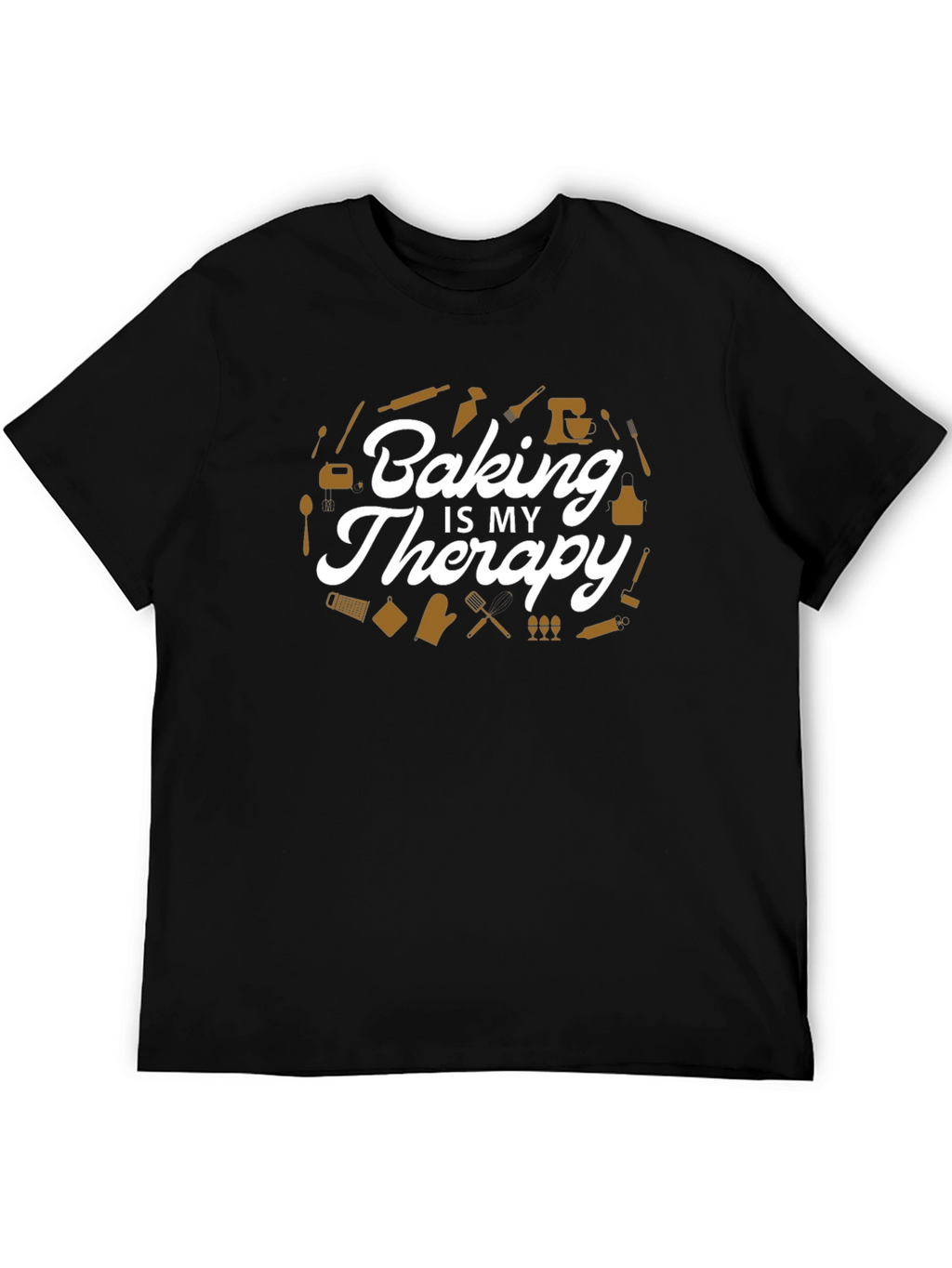 Baking Is My Therapy Graphic T-Shirt
