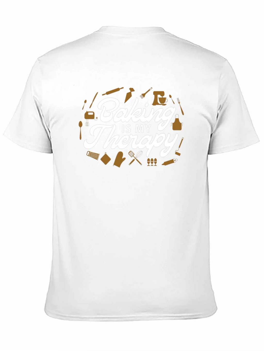 Baking Is My Therapy Graphic T-Shirt