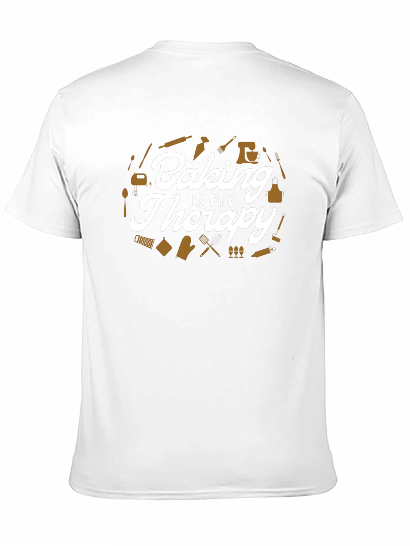 Baking Is My Therapy Graphic T-Shirt