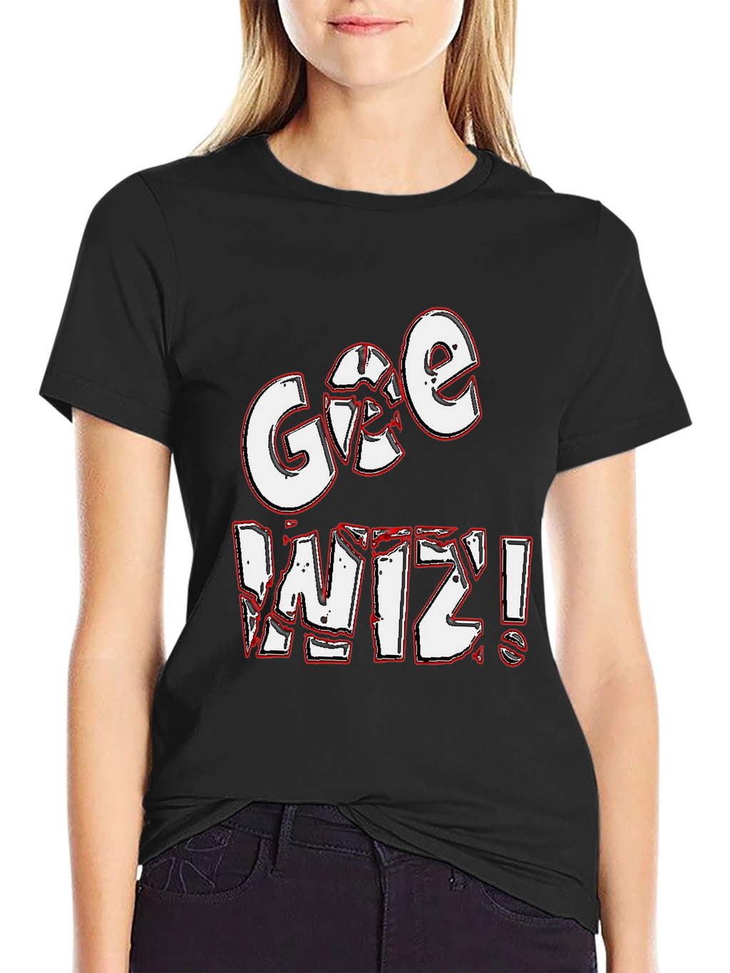 Gee Wiz! Graphic T-Shirt - Quirky Casual Wear