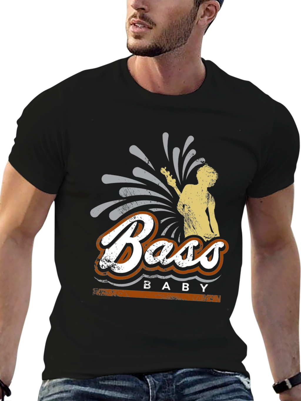 Bass Baby Graphic T-Shirt - Music Lover Tee