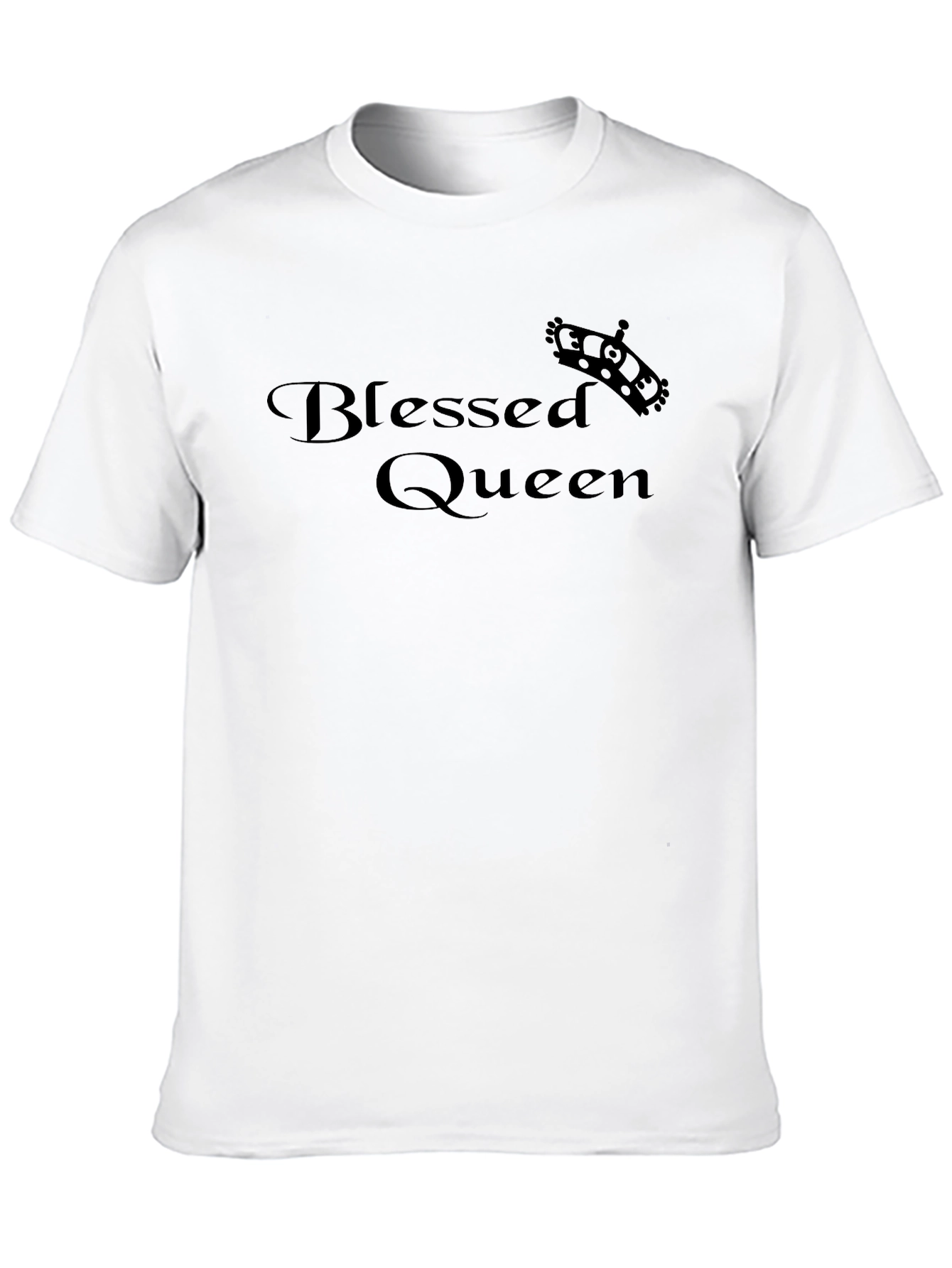 Blessed Queen T-Shirt - Stylish Graphic Tee