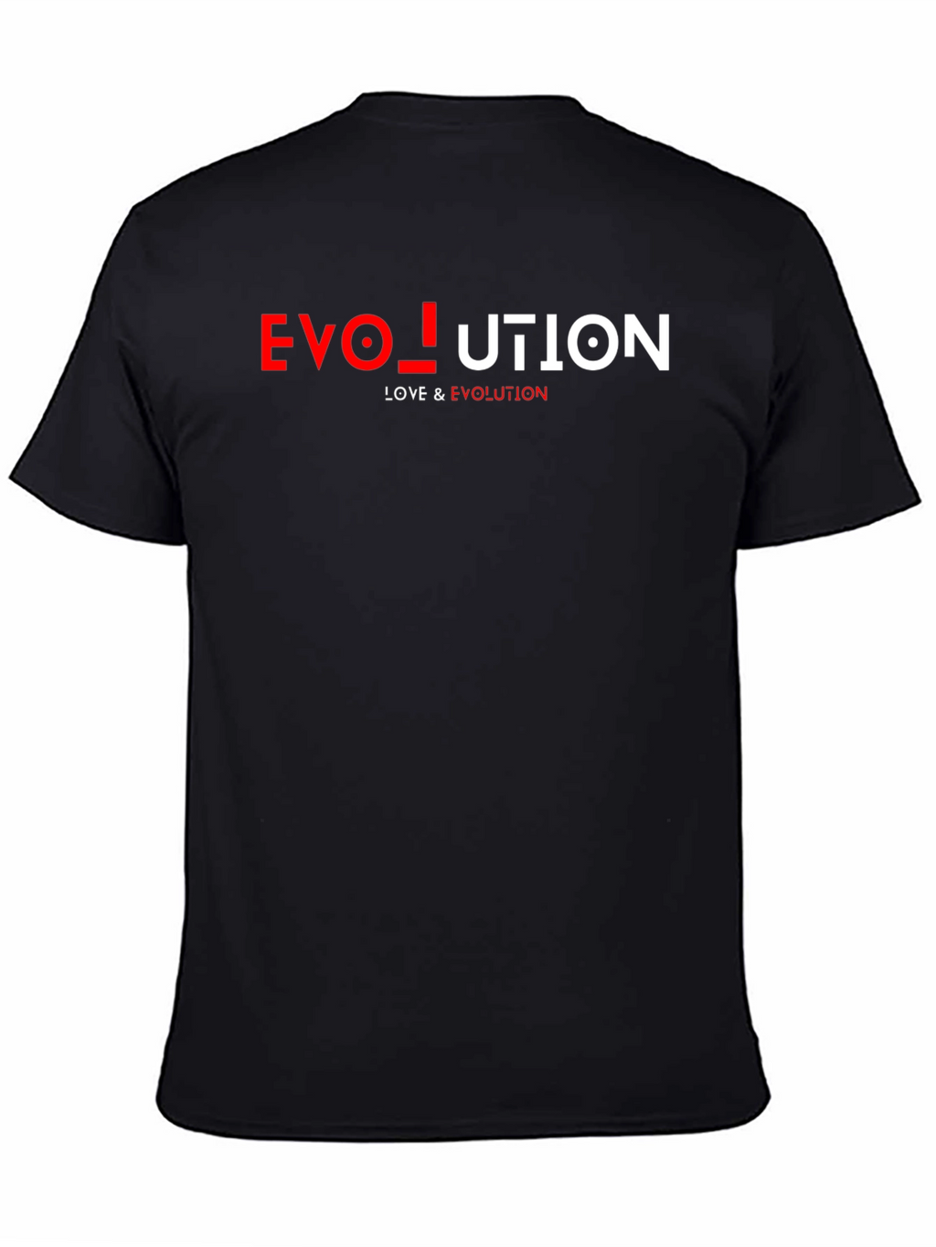 Evolution Graphic Print Mens Black T-Shirt