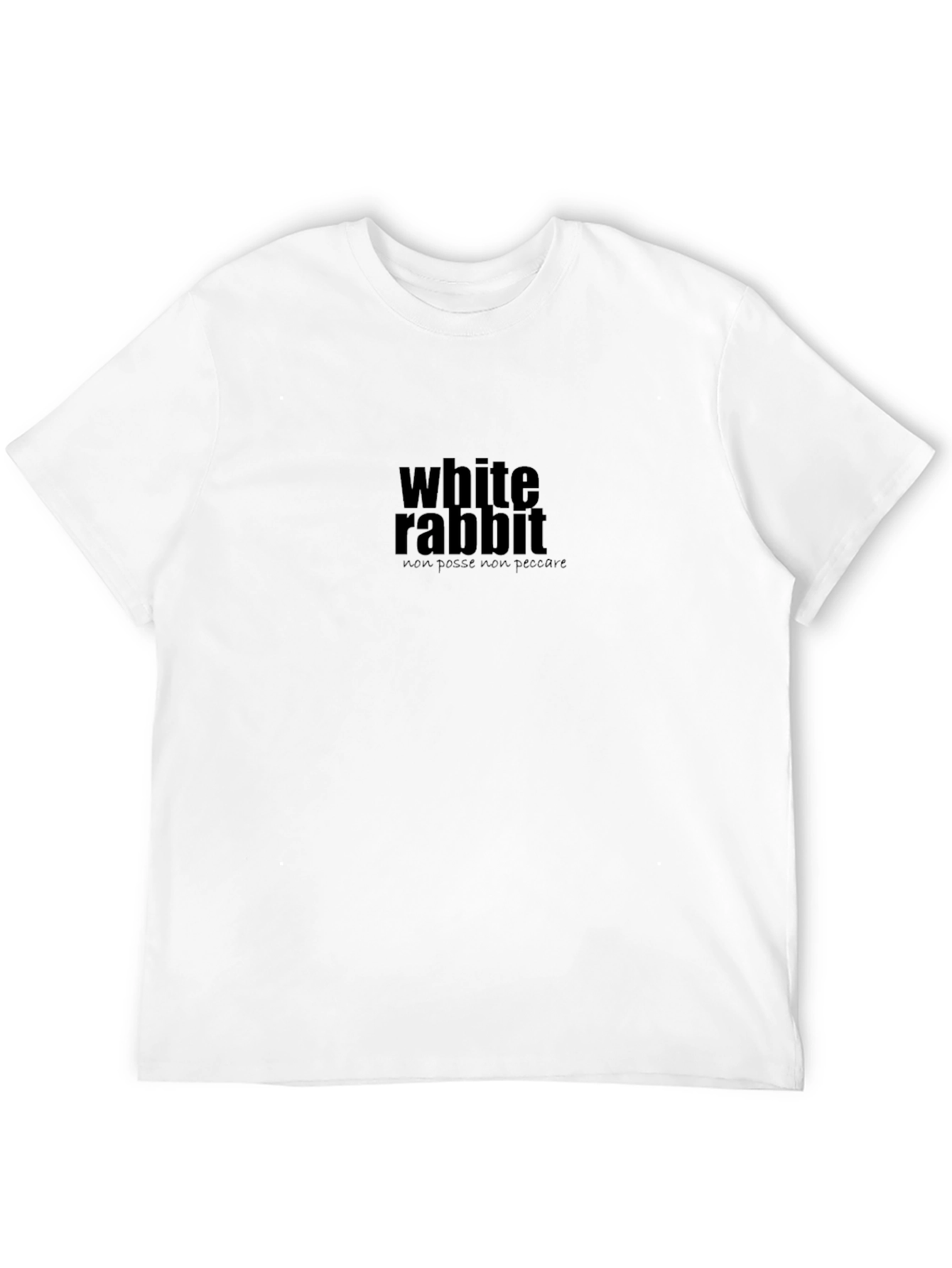 White Rabbit Graphic Tee - Stylish Comfort