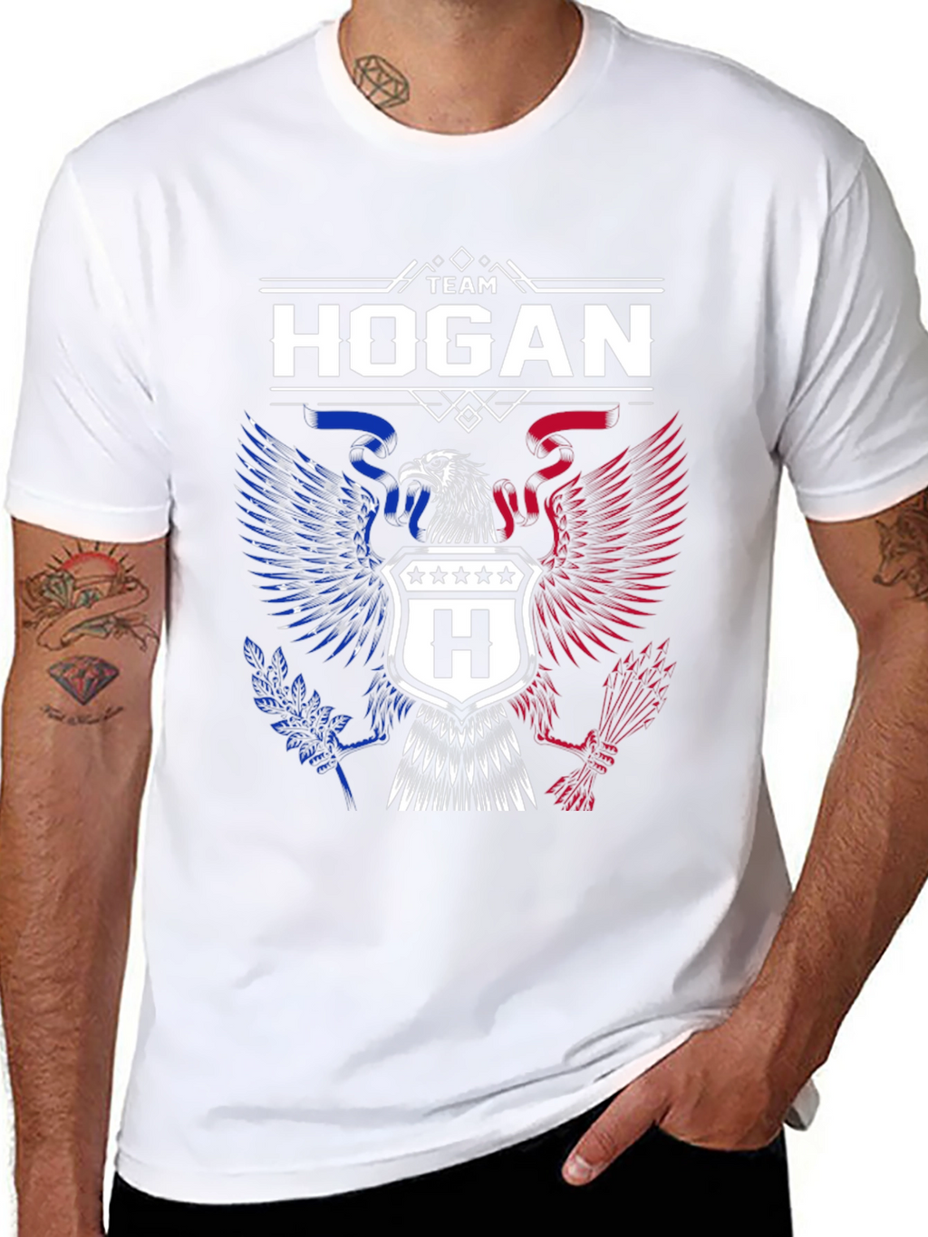 Team Hogan Patriotic Eagle T-Shirt