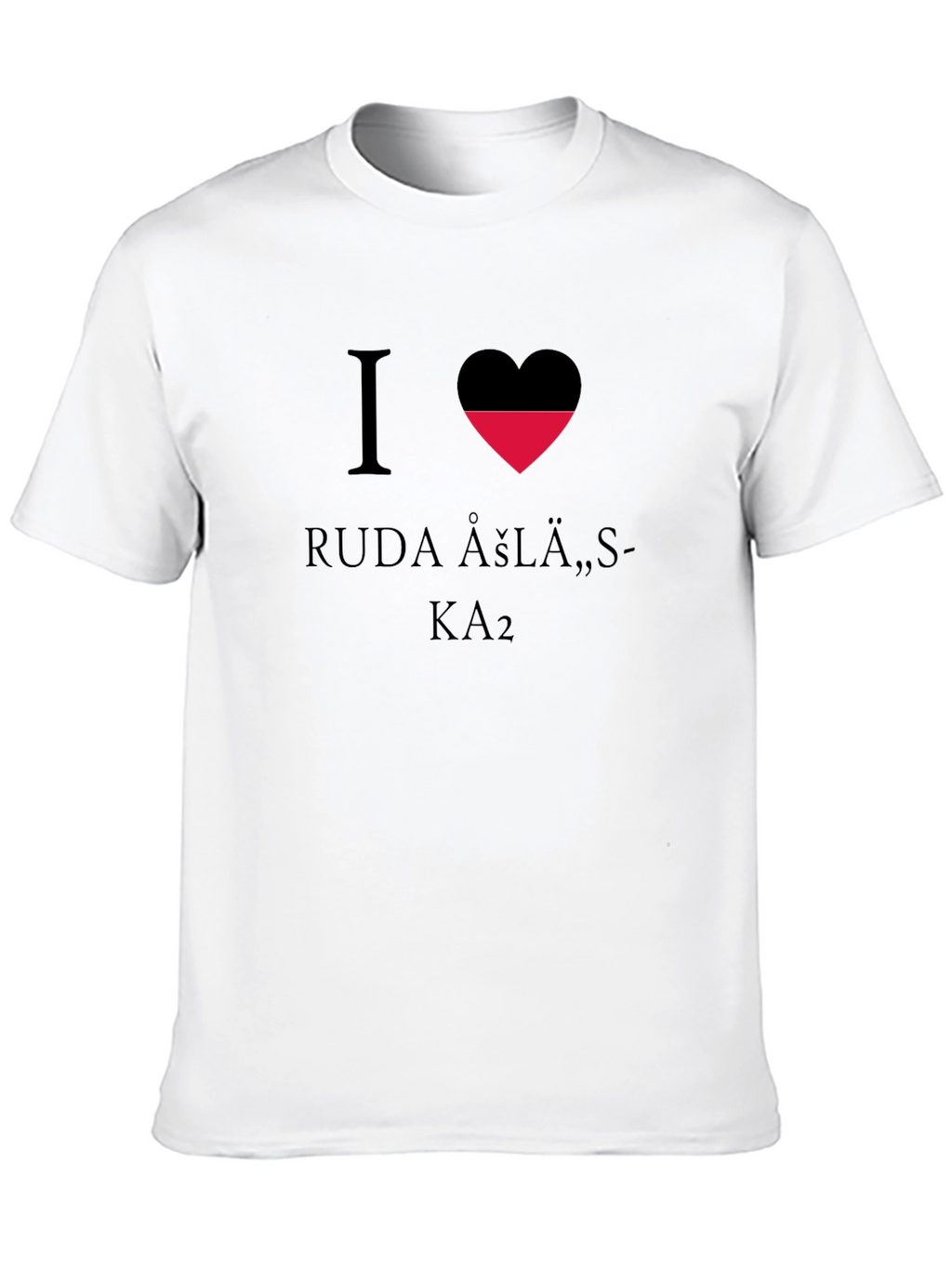 I Heart Ruda Asla Black T-Shirt