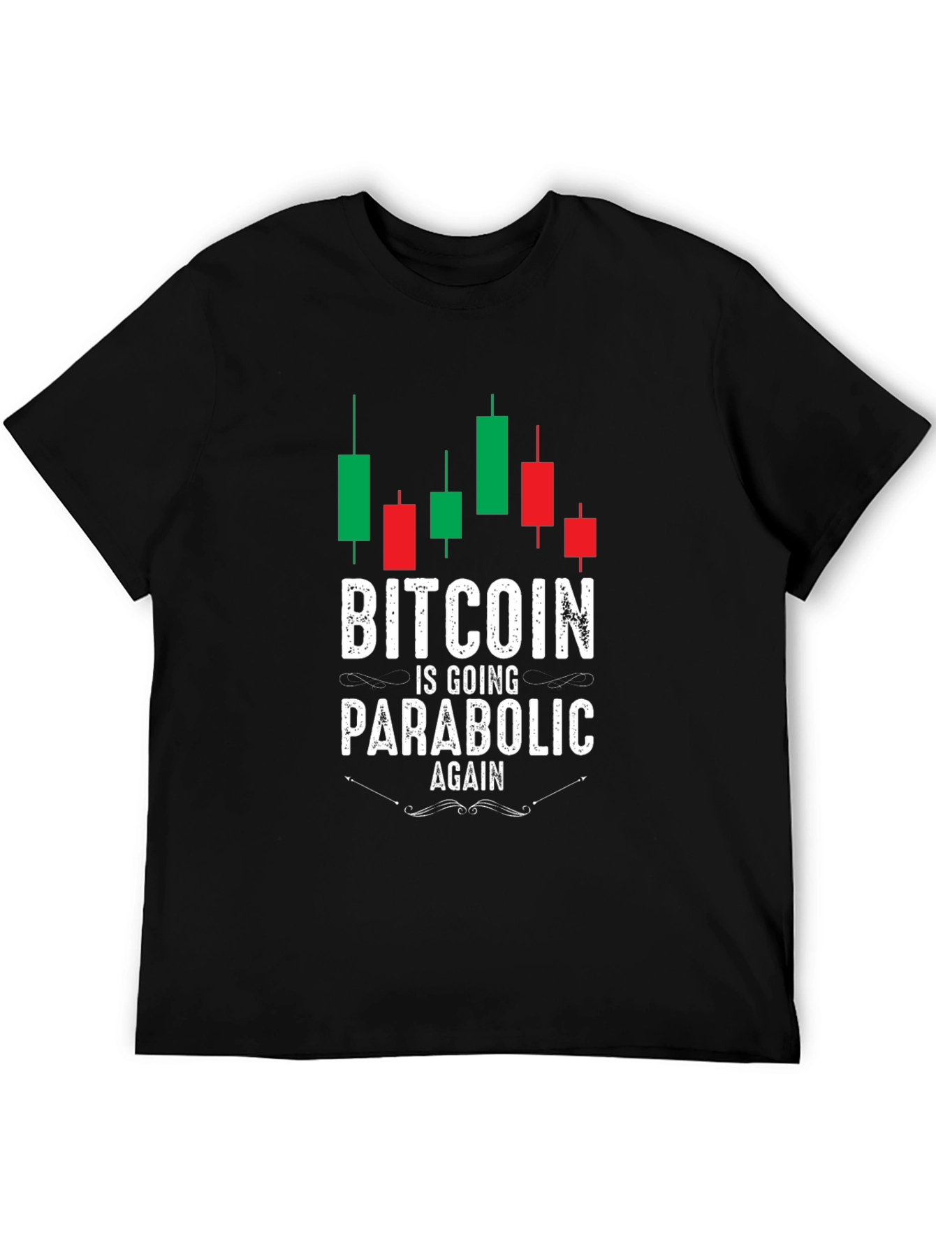 Bitcoin Parabolic Again Graphic T-Shirt