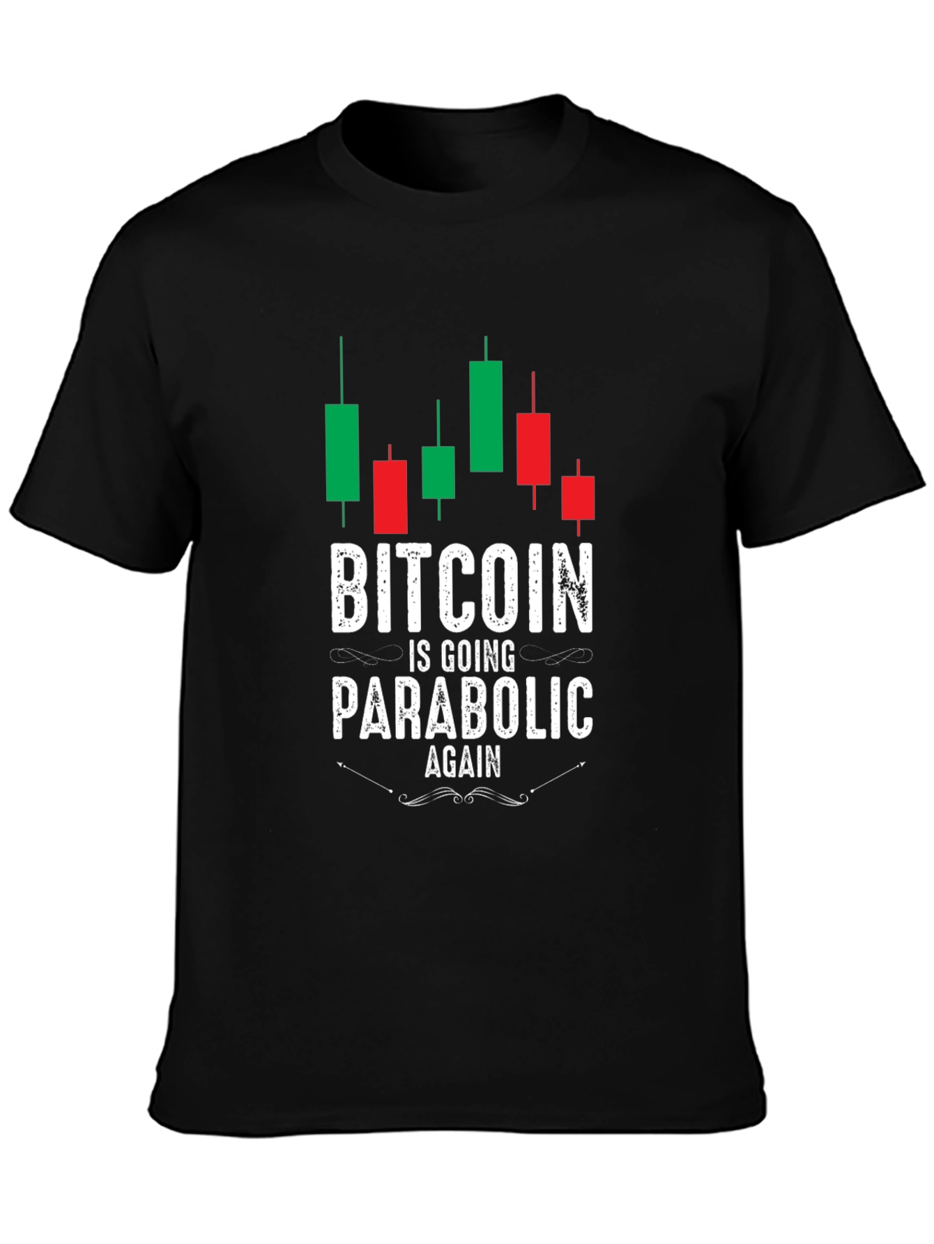 Bitcoin Parabolic Again Graphic T-Shirt