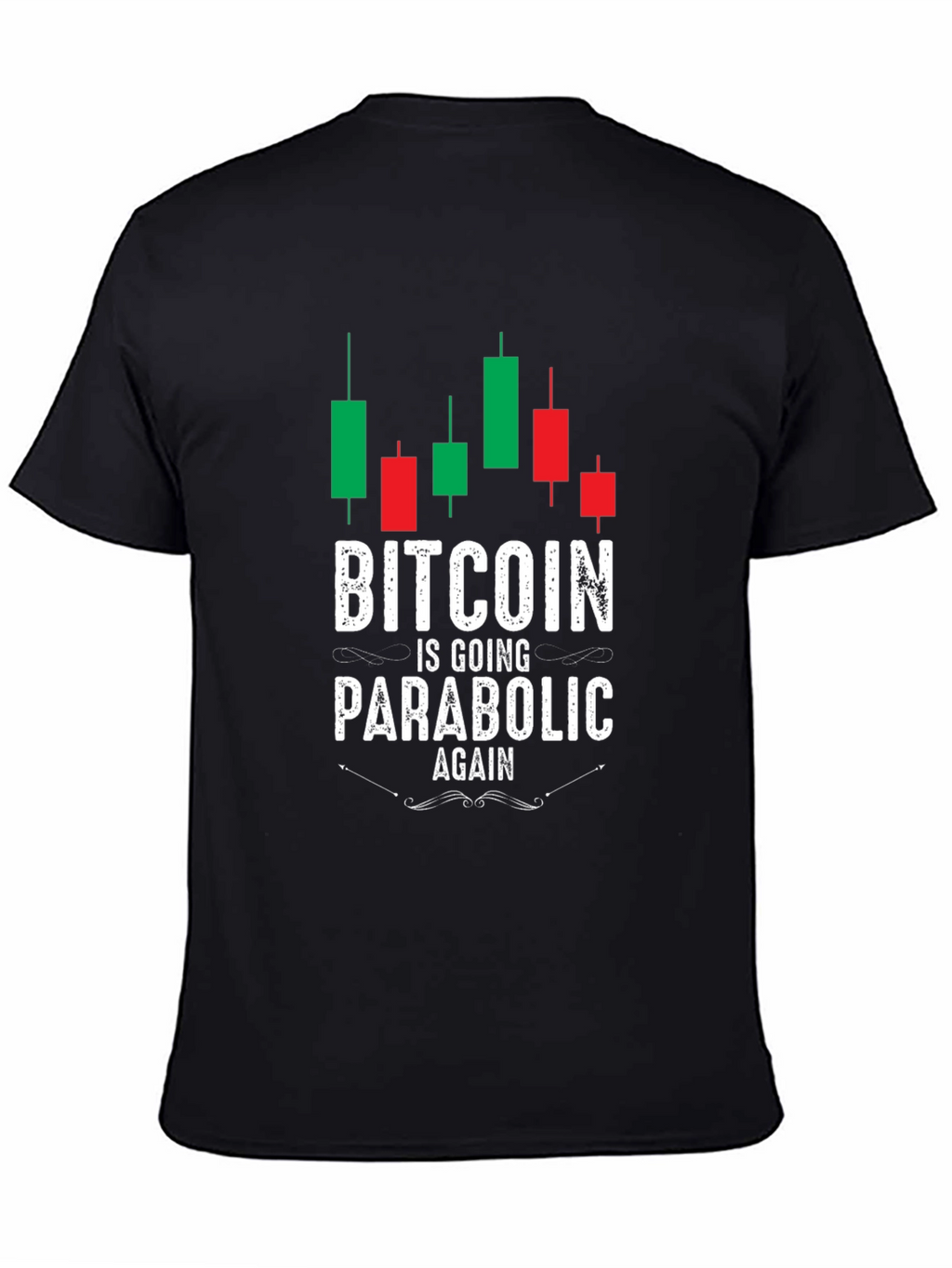 Bitcoin Parabolic Again Graphic T-Shirt