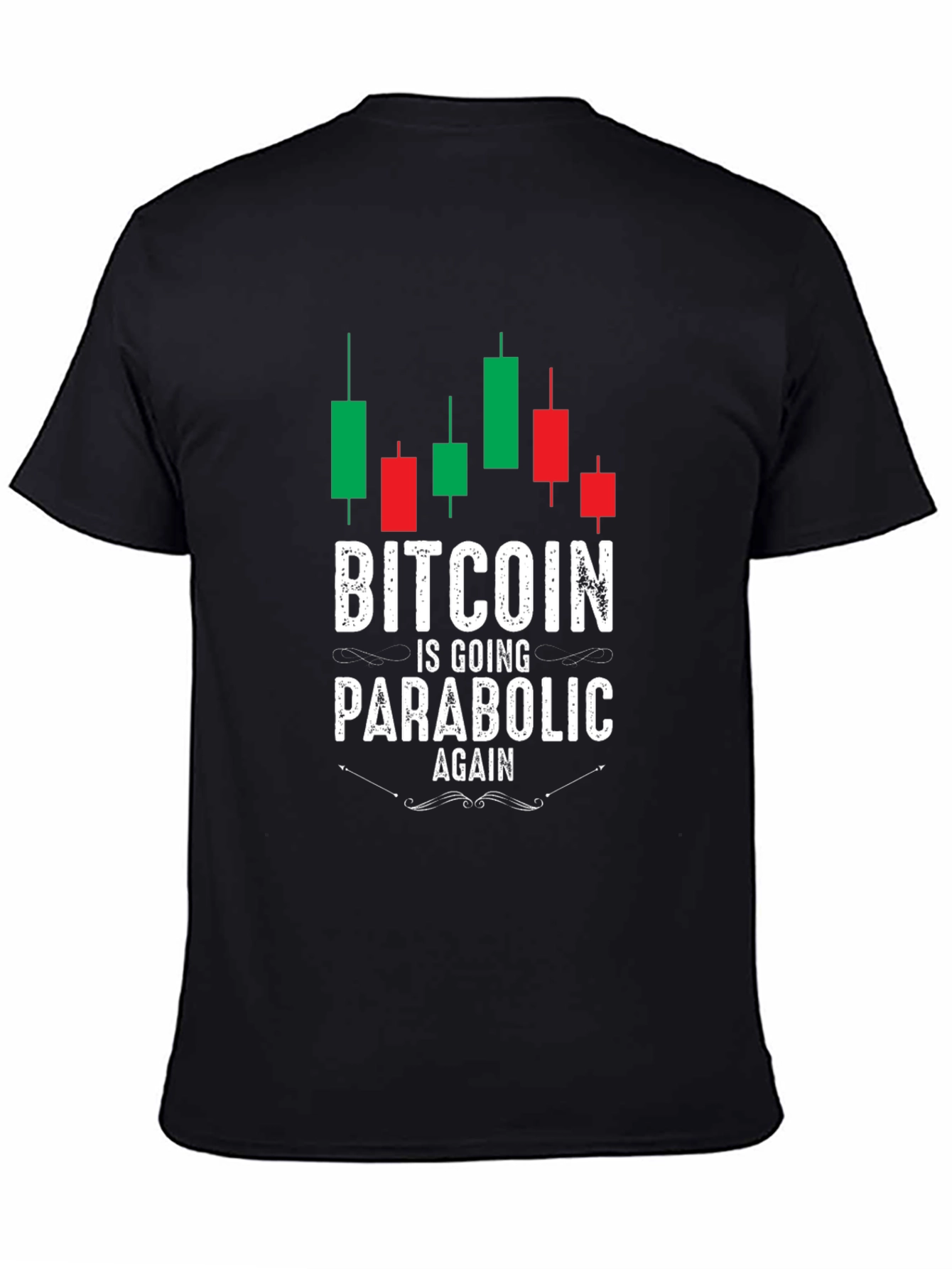 Bitcoin Parabolic Again Graphic T-Shirt