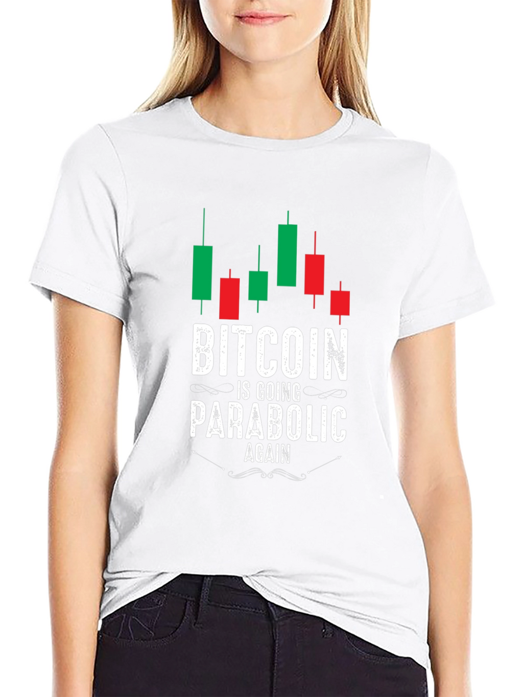 Bitcoin Parabolic Again Graphic T-Shirt
