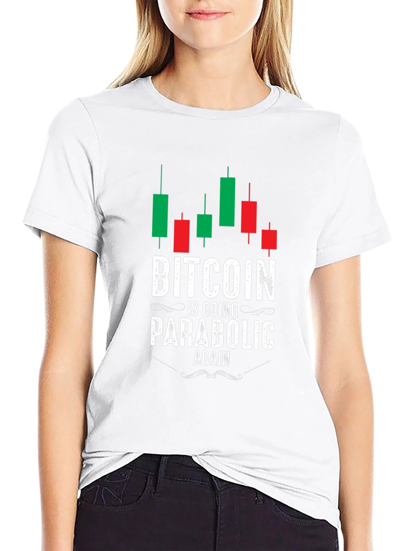 Bitcoin Parabolic Again Graphic T-Shirt