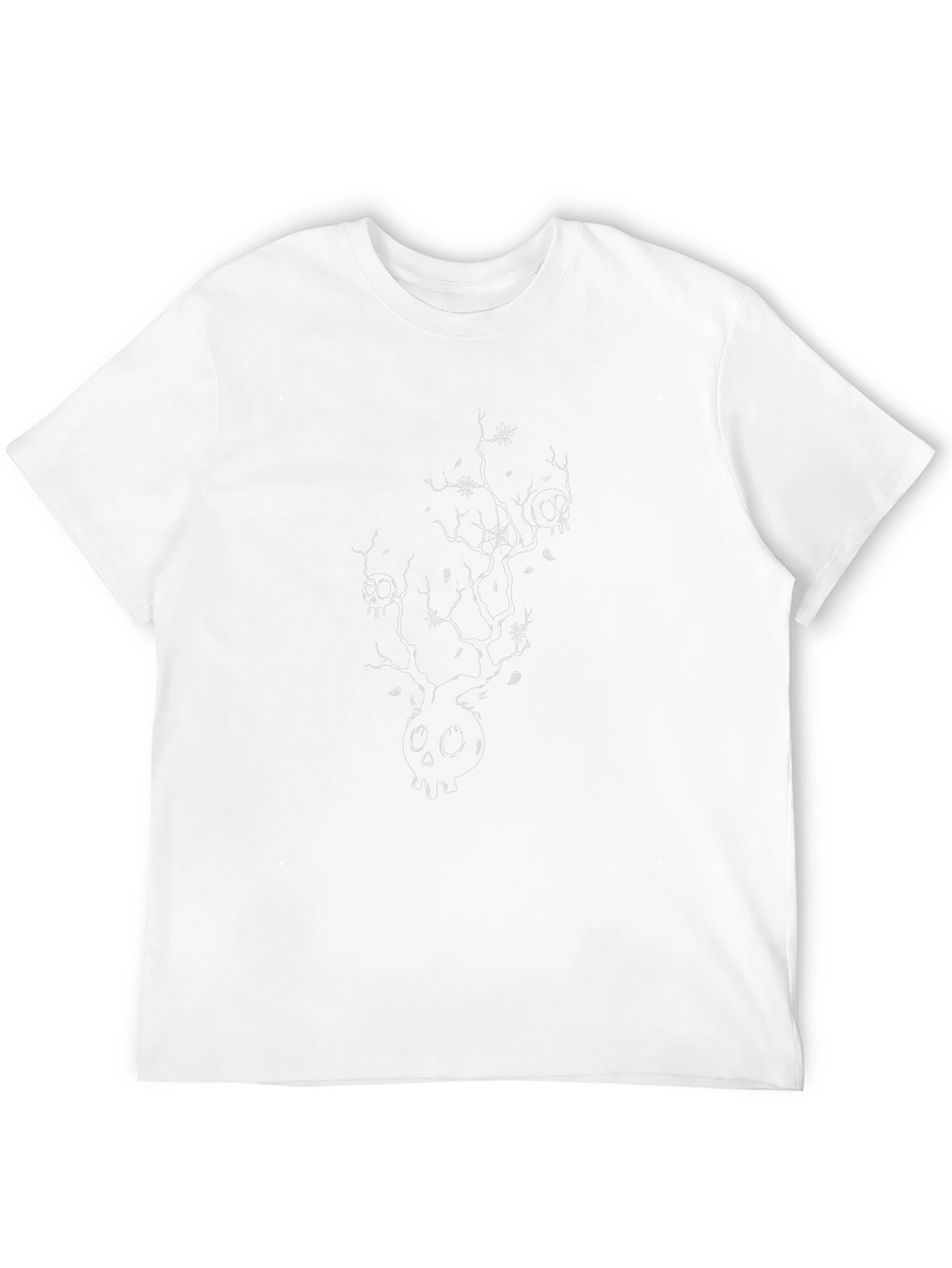 Skull Tree Graphic Tee - Black
