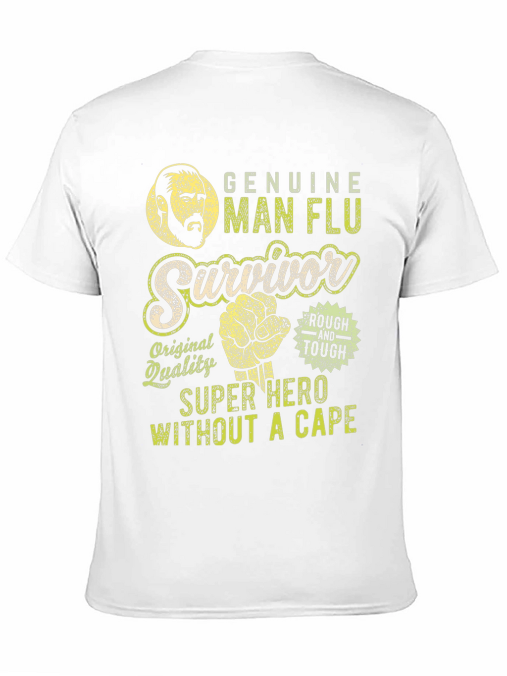 Genuine Man Flu Survivor Graphic Tee