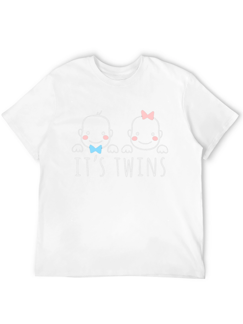 Its Twins T-Shirt - Boy and Girl Reveal Tee