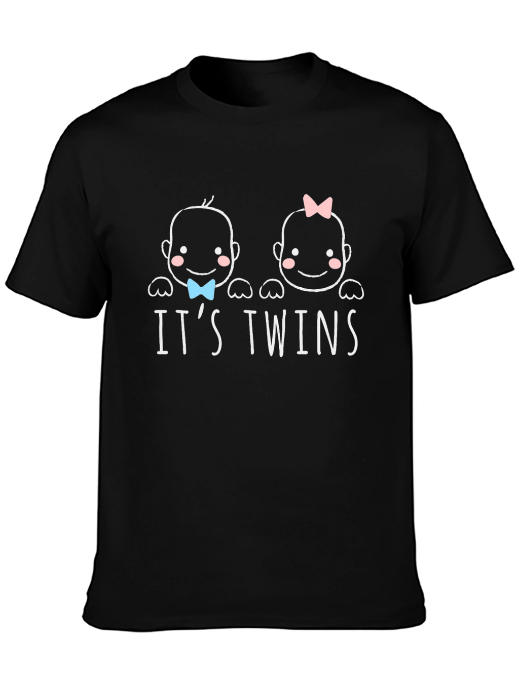 Its Twins T-Shirt - Boy and Girl Reveal Tee