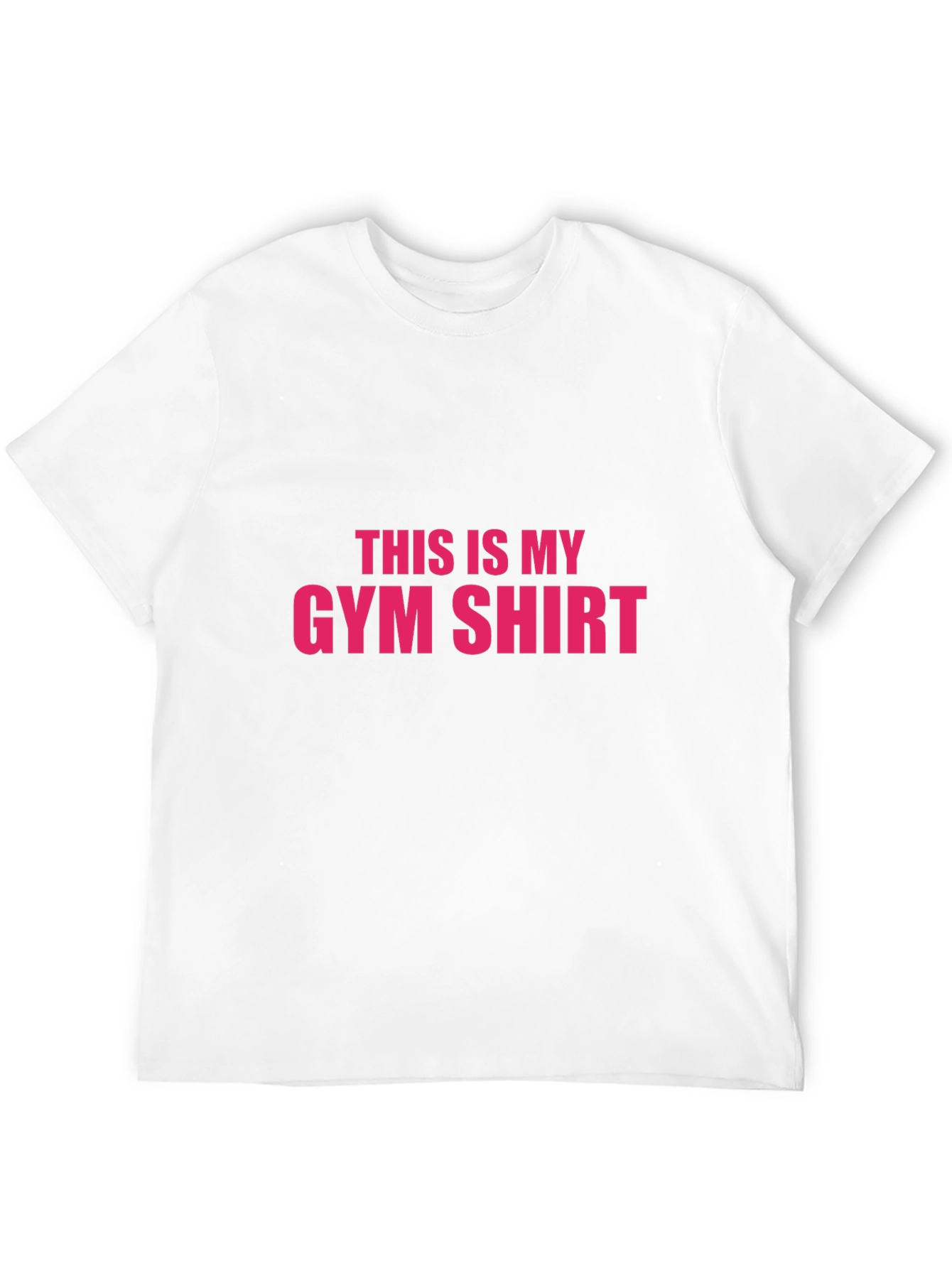 This is My Gym Shirt - Mens Black Graphic Tee