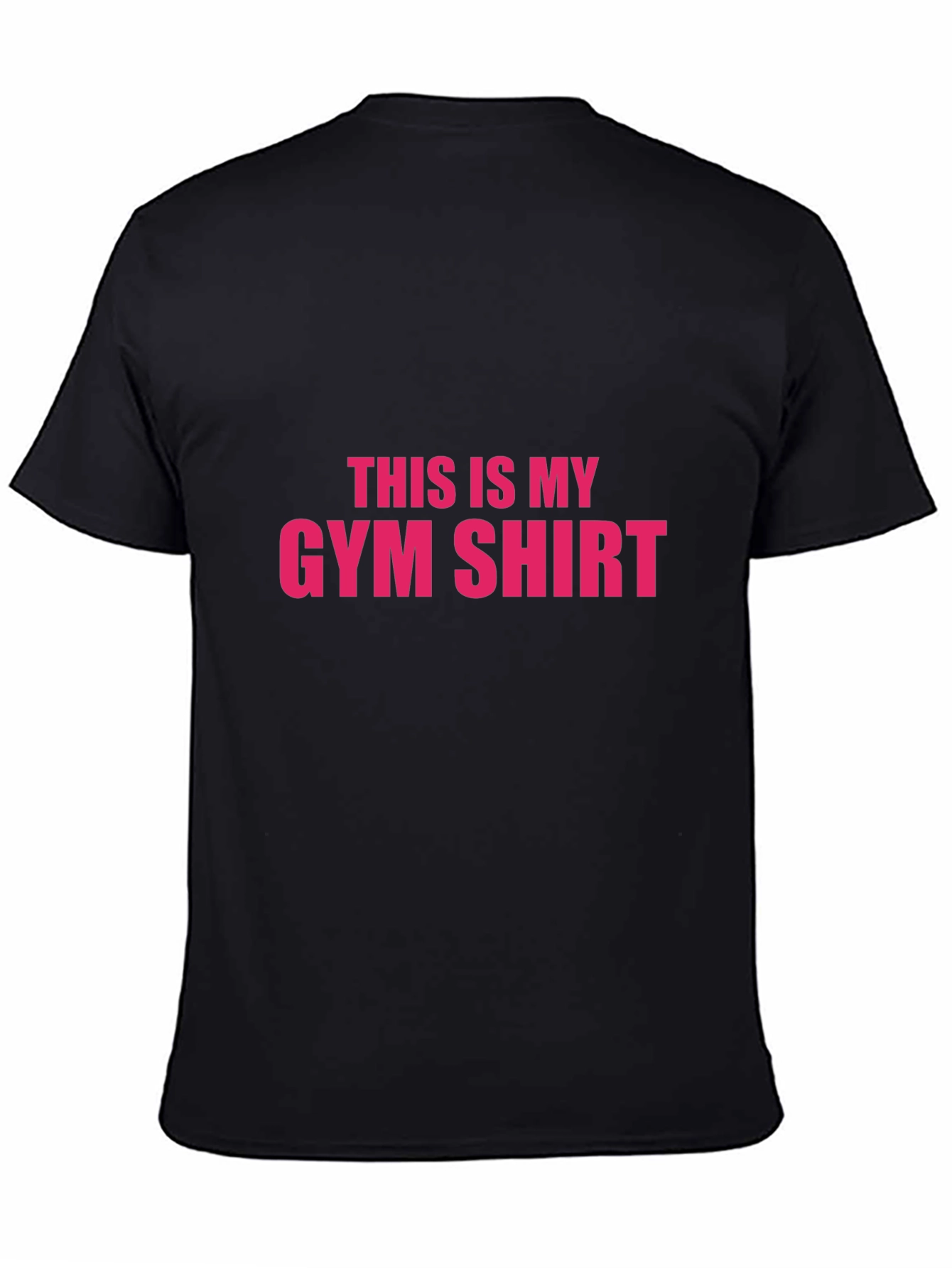 This is My Gym Shirt - Mens Black Graphic Tee