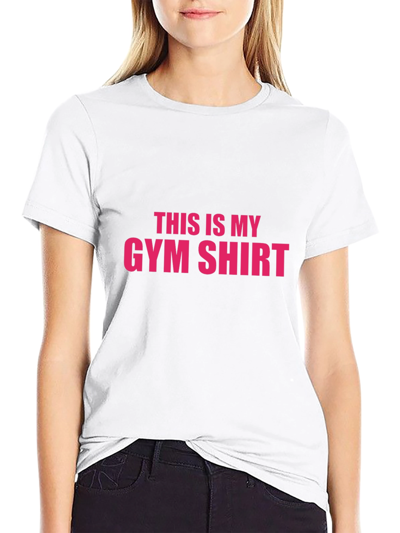 This is My Gym Shirt - Mens Black Graphic Tee