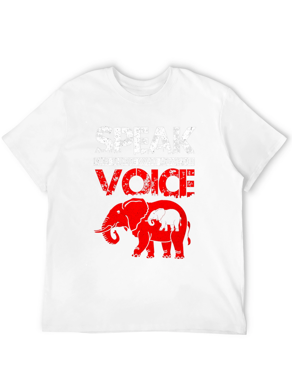 Speak for the Voiceless Elephant Graphic Tee