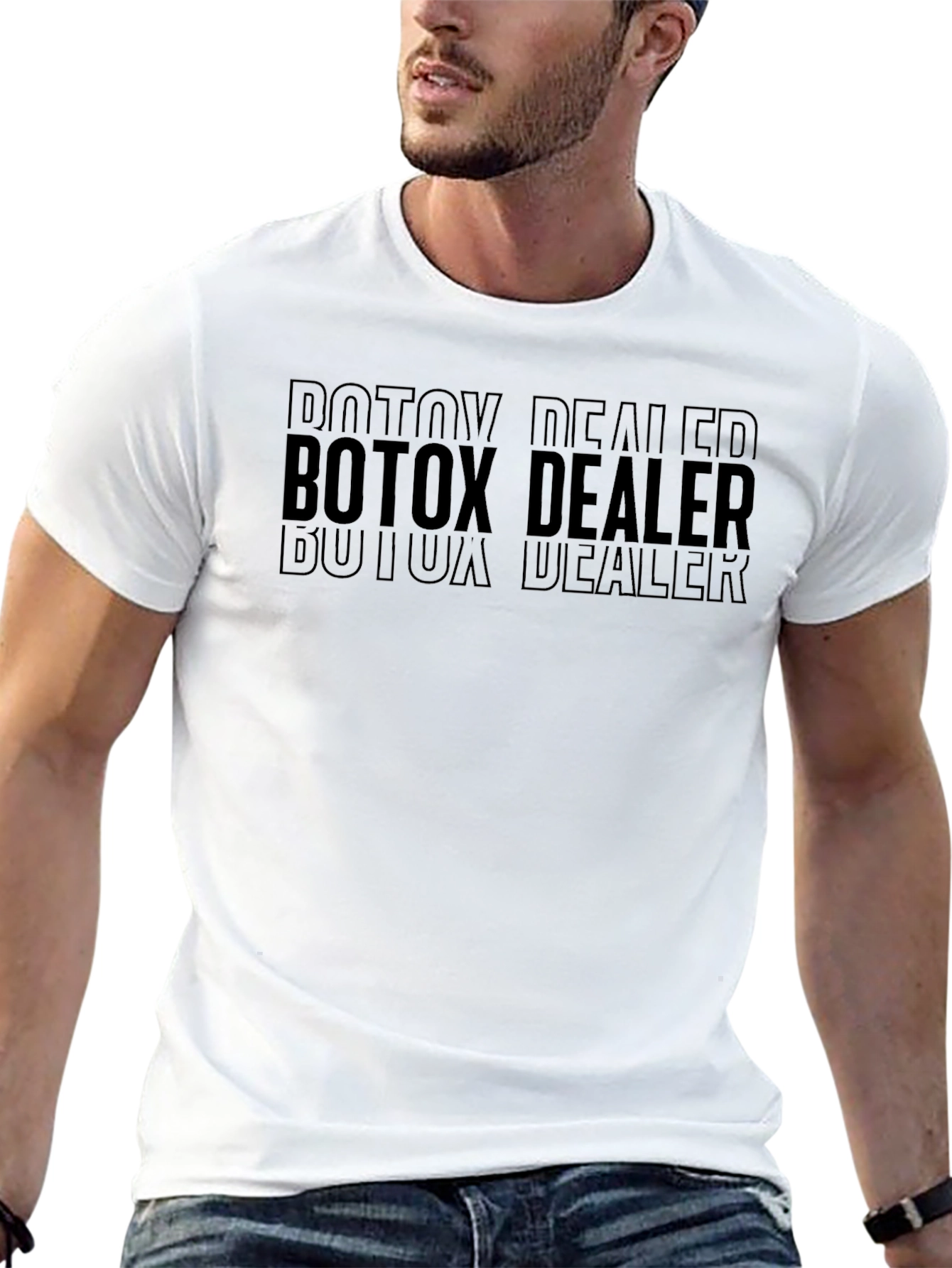 Botox Dealer Graphic Tee - Dark Humor T-Shirt