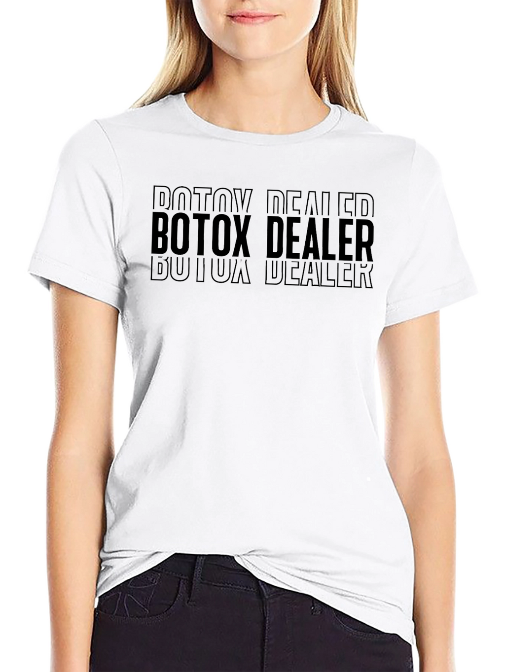 Botox Dealer Graphic Tee - Dark Humor T-Shirt