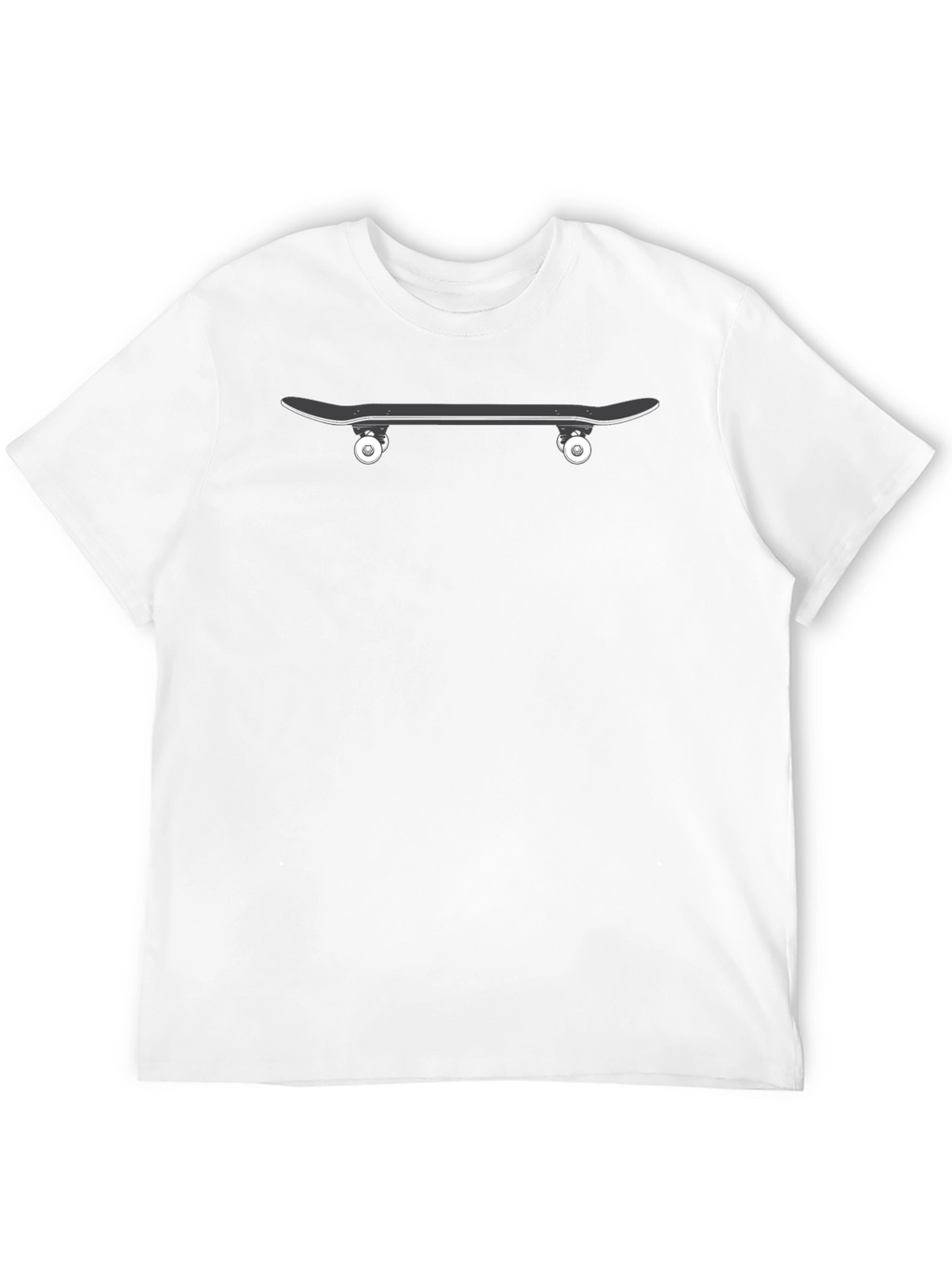 Skateboard Graphic Black T-Shirt