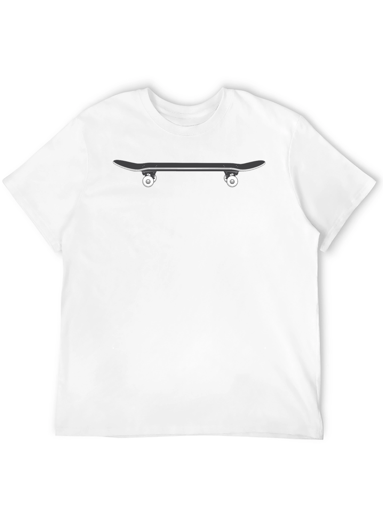 Skateboard Graphic Black T-Shirt