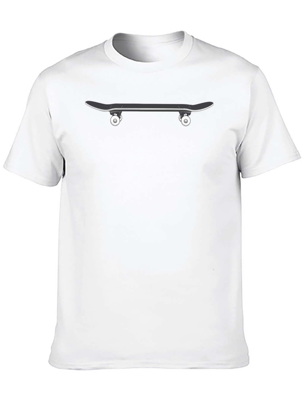 Skateboard Graphic Black T-Shirt