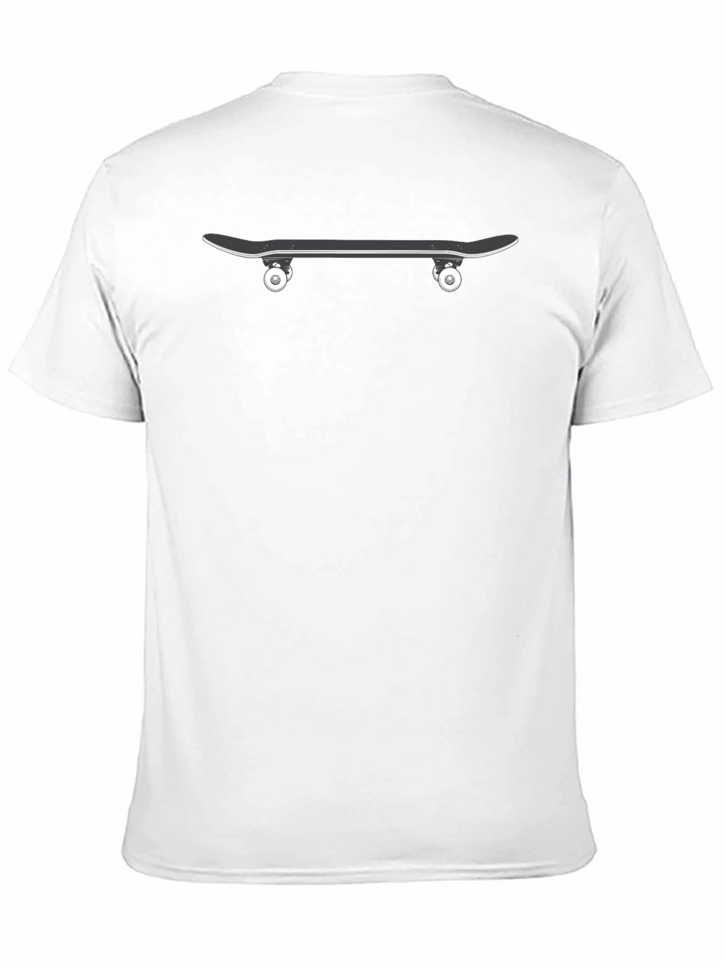 Skateboard Graphic Black T-Shirt