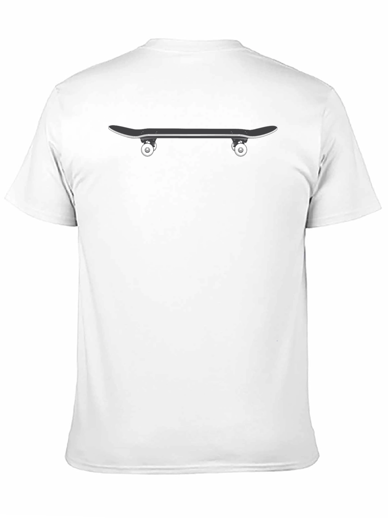 Skateboard Graphic Black T-Shirt