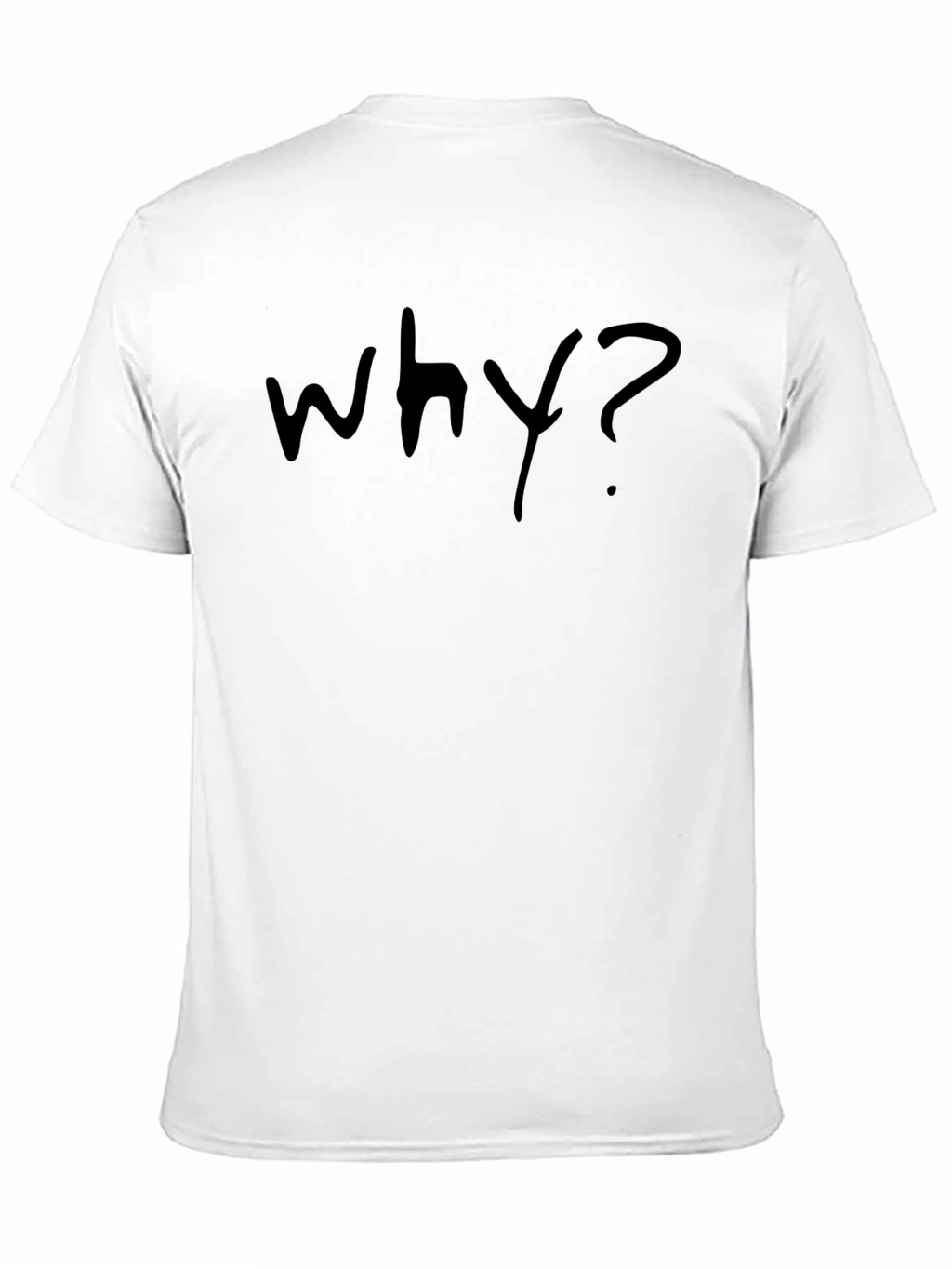 Why? Graphic T-Shirt - Casual Cotton Tee