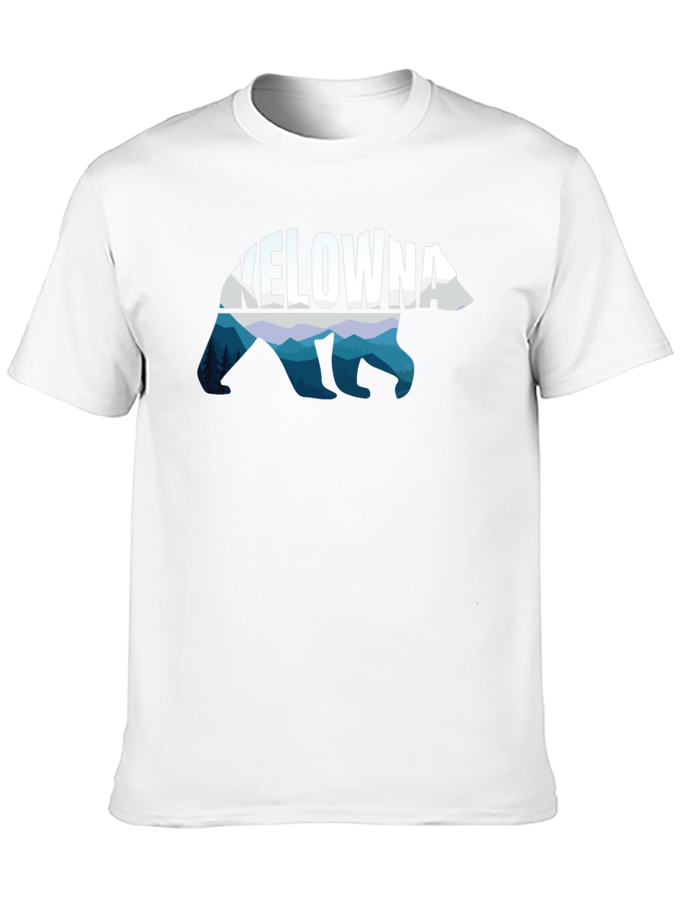 Kelowna Bear Graphic Black T-Shirt