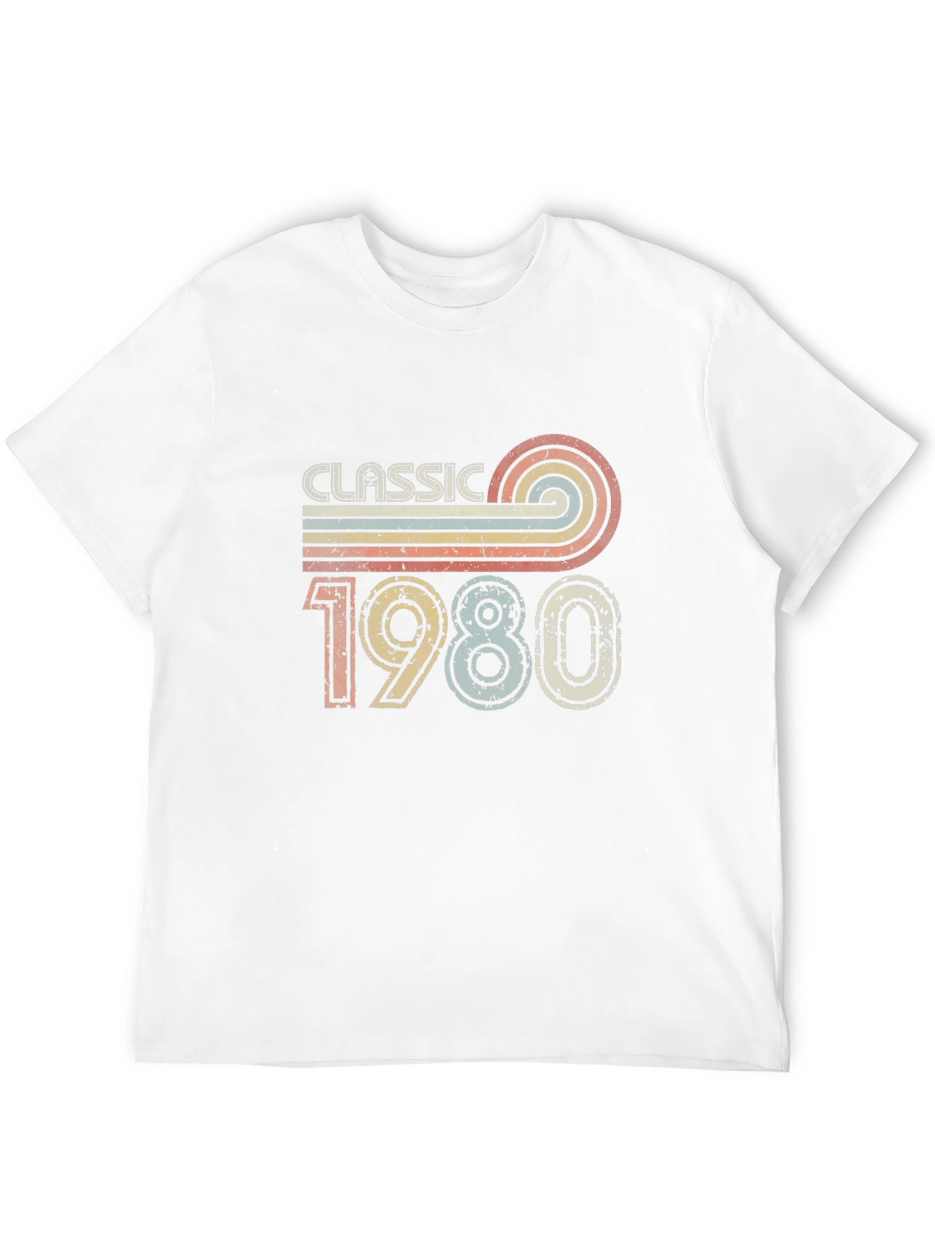 Classic 1980 Retro T-Shirt - Vintage Style