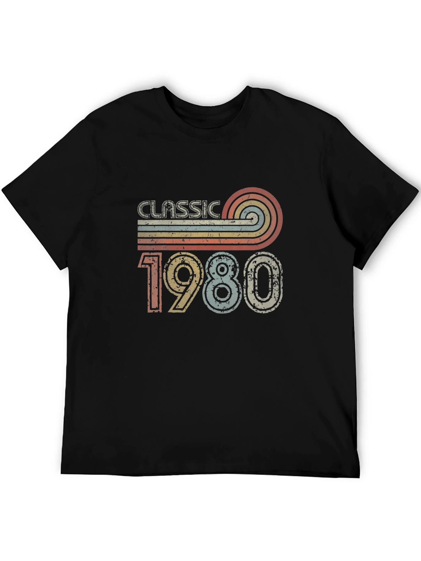Classic 1980 Retro T-Shirt - Vintage Style