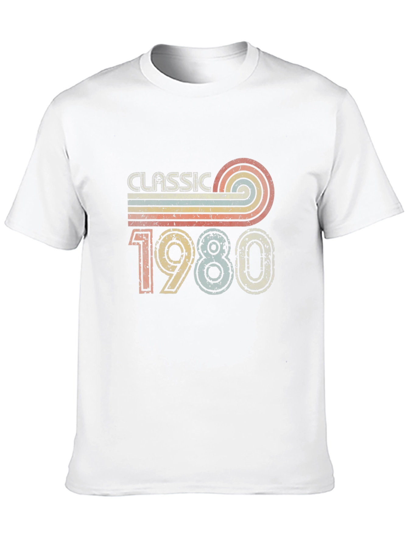 Classic 1980 Retro T-Shirt - Vintage Style