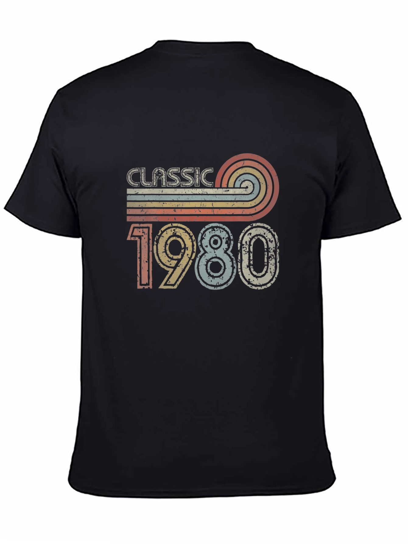 Classic 1980 Retro T-Shirt - Vintage Style