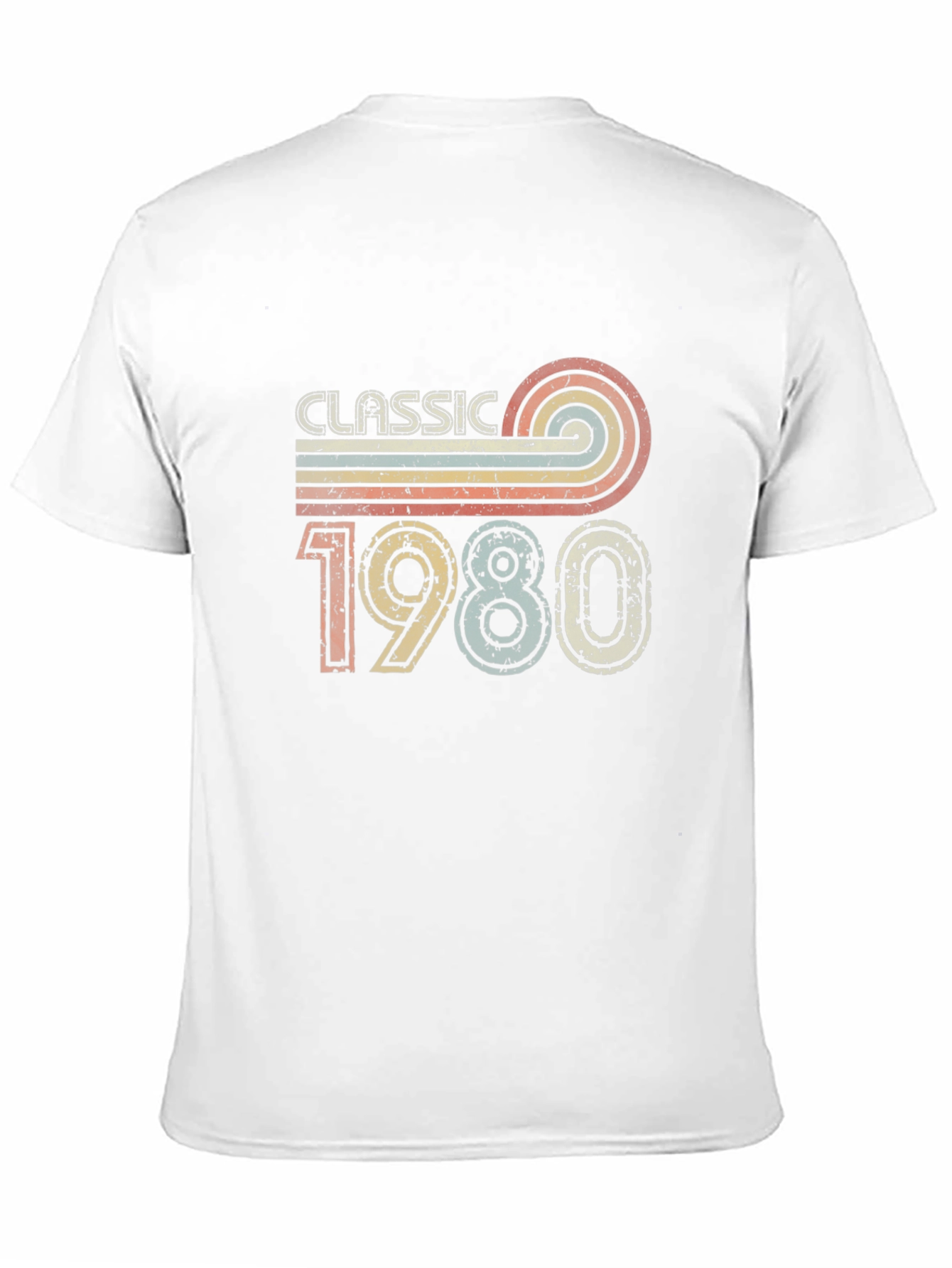 Classic 1980 Retro T-Shirt - Vintage Style