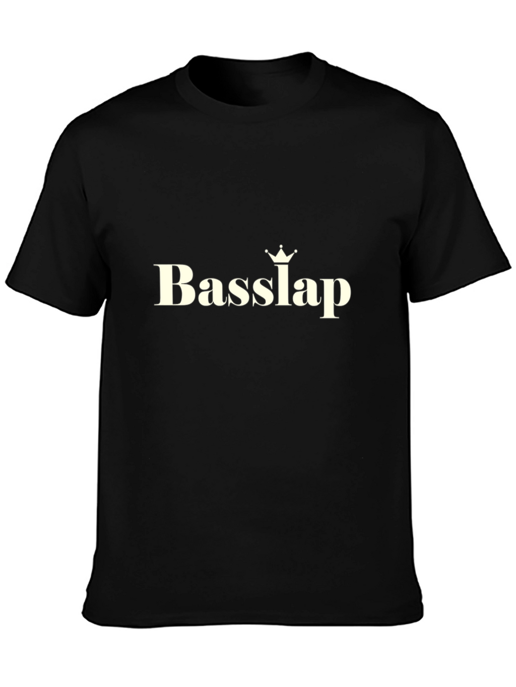 Basslap Graphic Tee - Black Cotton T-Shirt