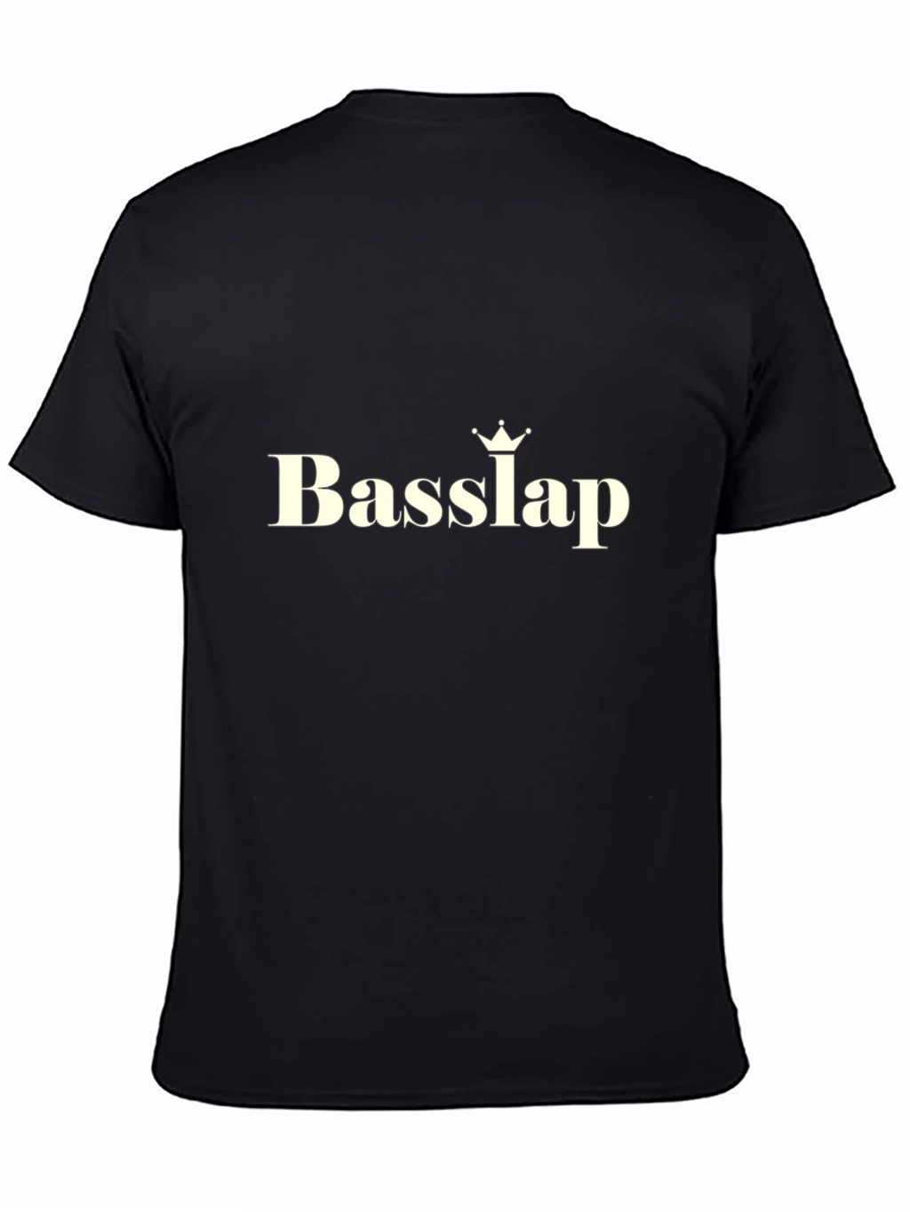 Basslap Graphic Tee - Black Cotton T-Shirt