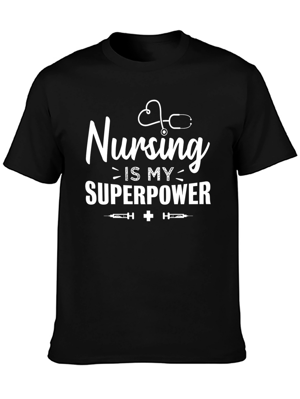Nursing is My Superpower Graphic Tee