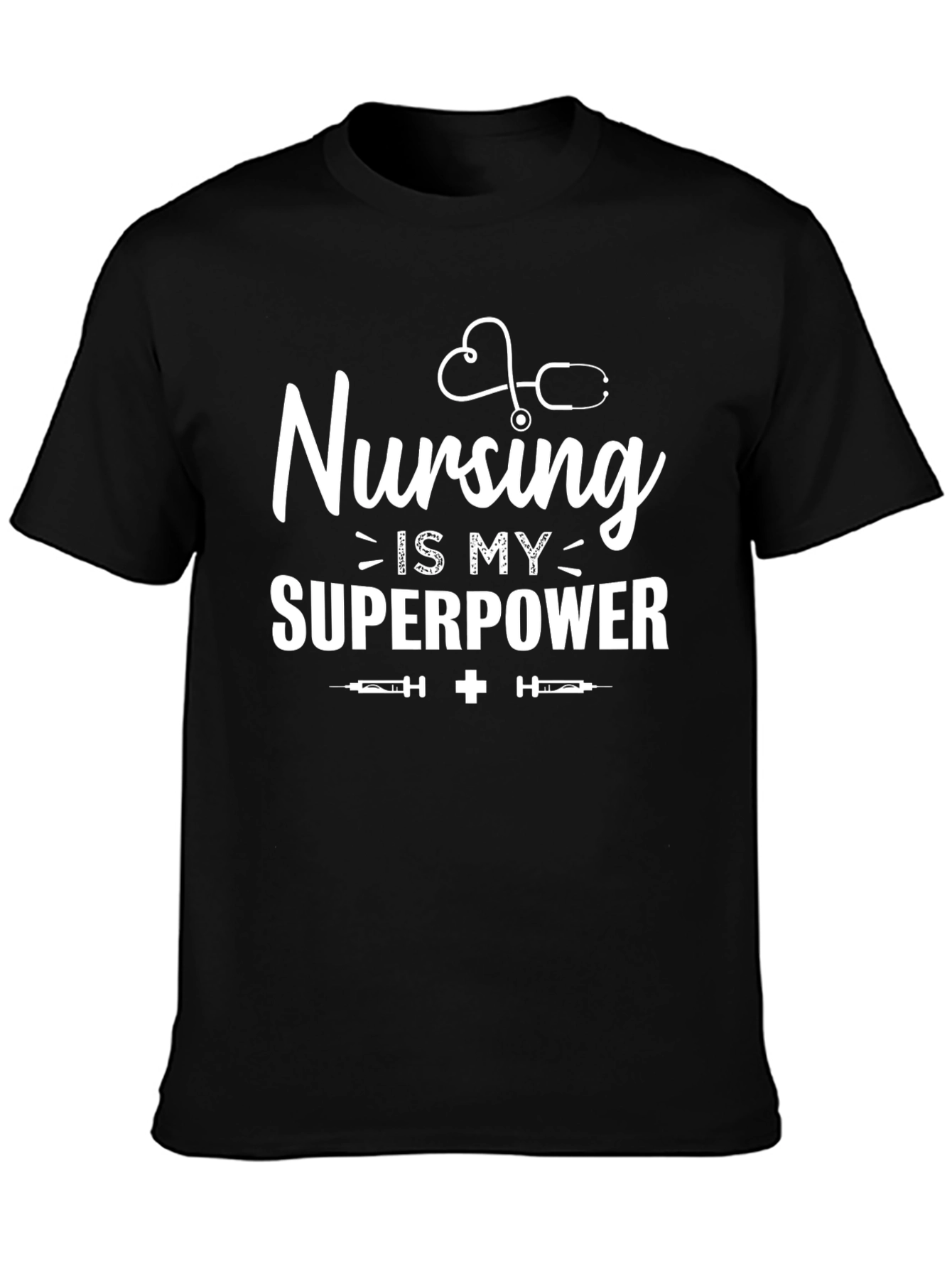 Nursing is My Superpower Graphic Tee