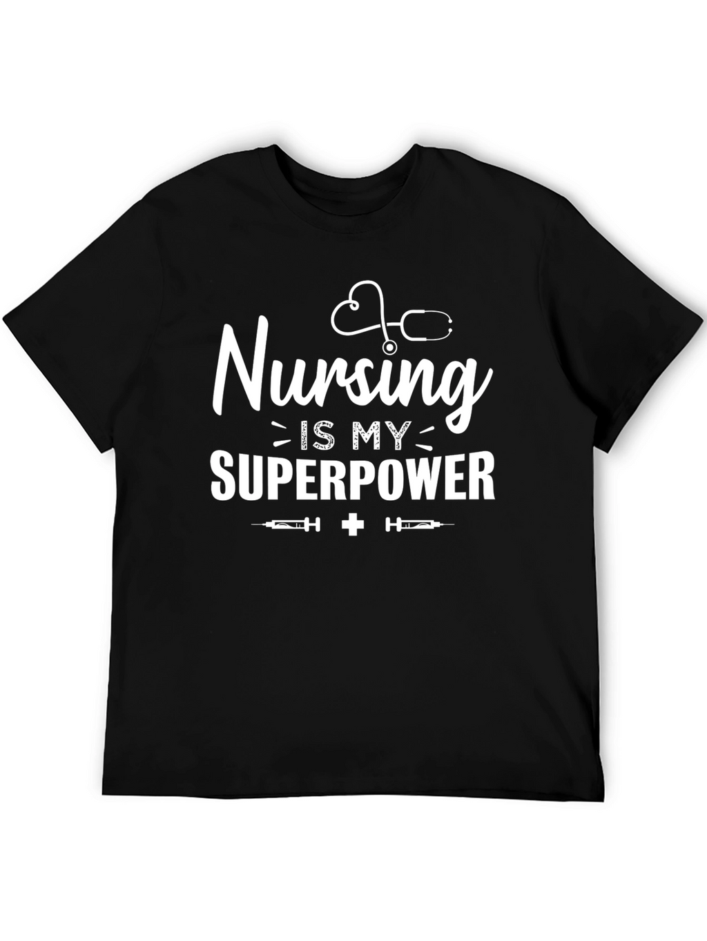Nursing is My Superpower Graphic Tee