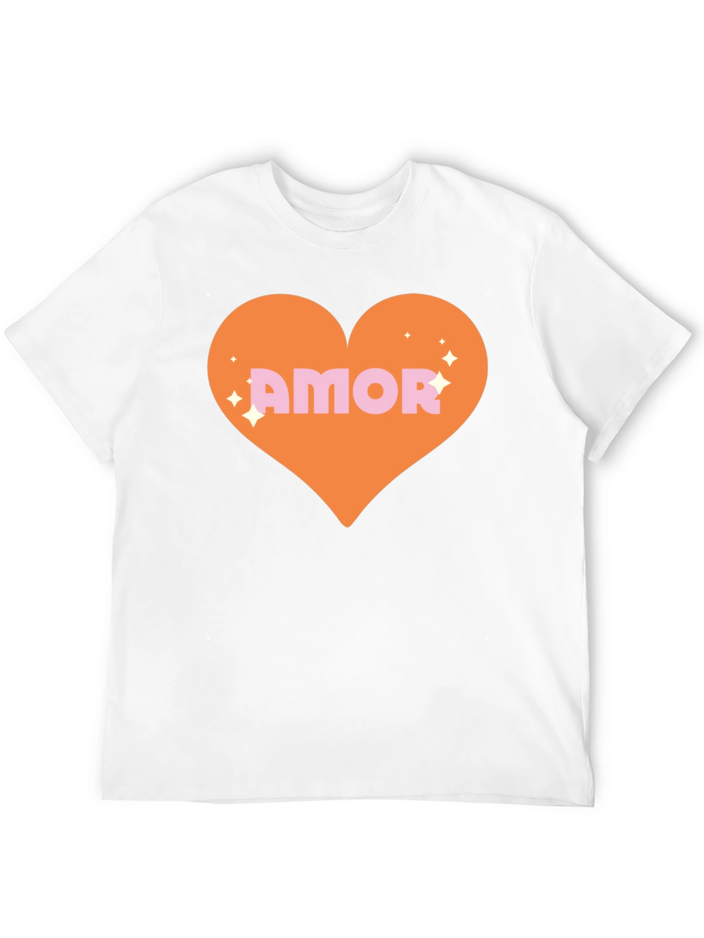 Amor Heart Graphic Tee - Trendy Love Shirt
