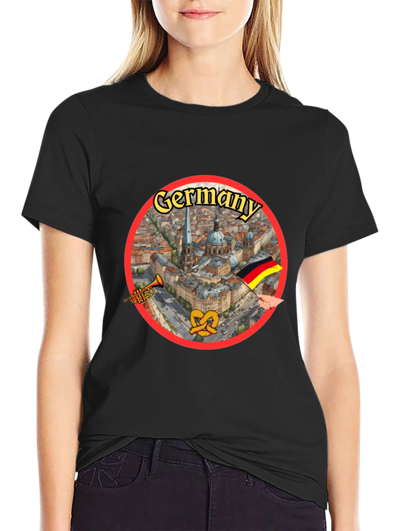 Germany Graphic Print T-Shirt