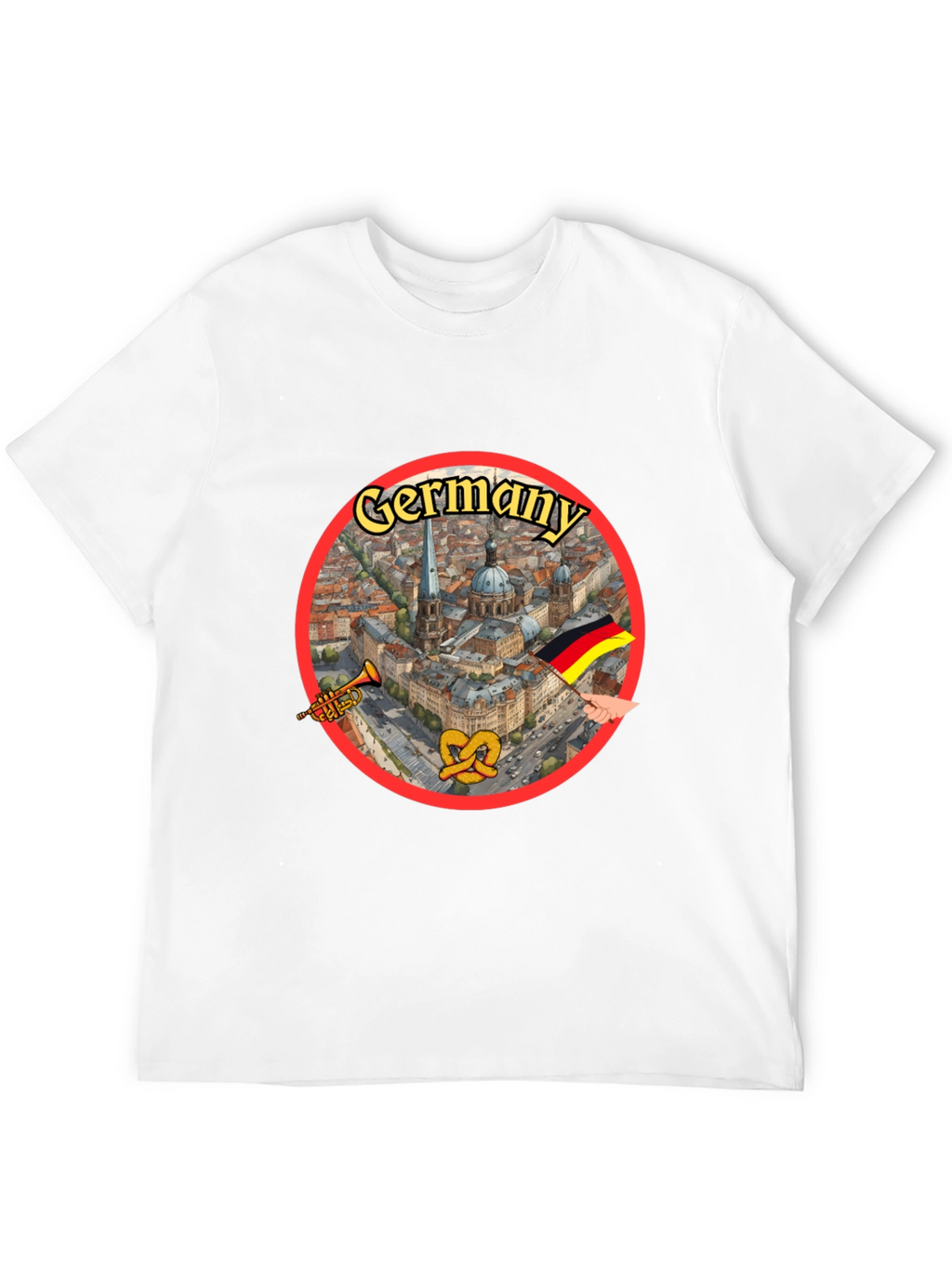 Germany Graphic Print T-Shirt