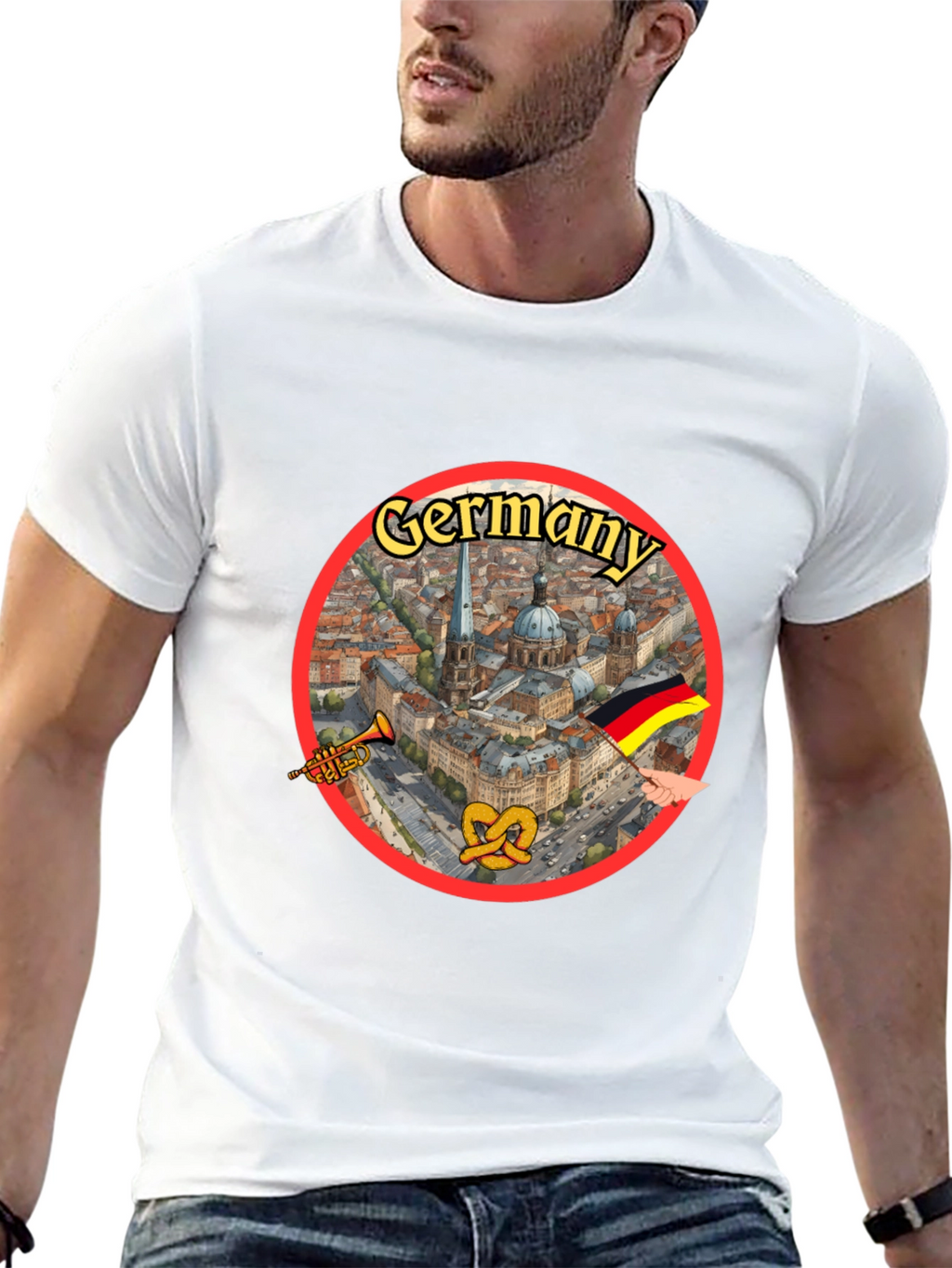 Germany Graphic Print T-Shirt