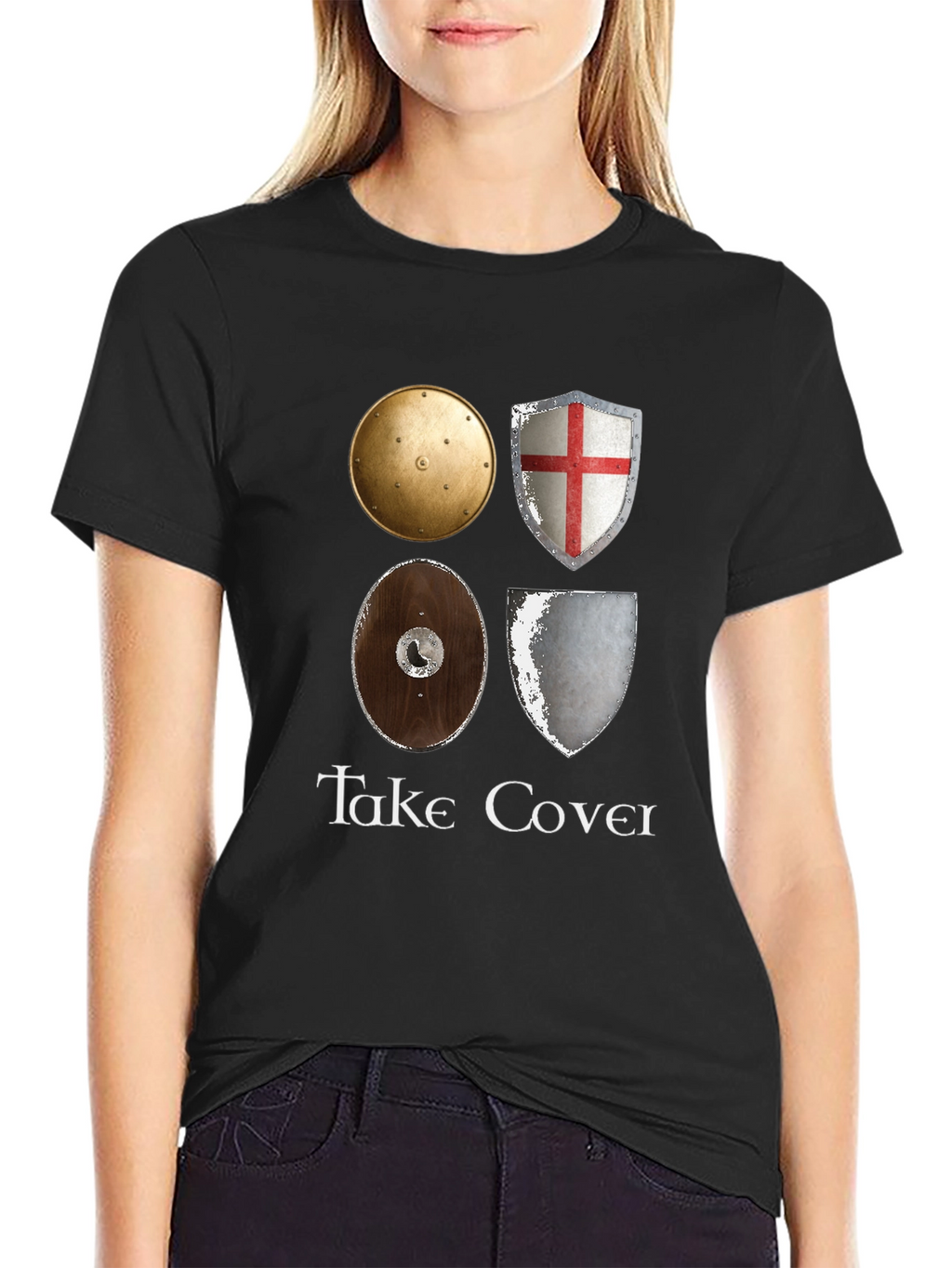 Take Cover Shield T-Shirt