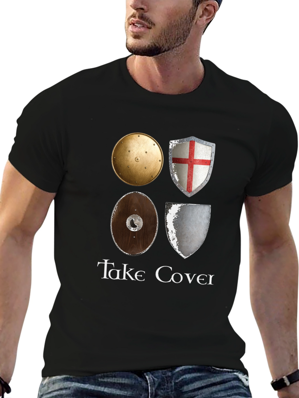 Take Cover Shield T-Shirt