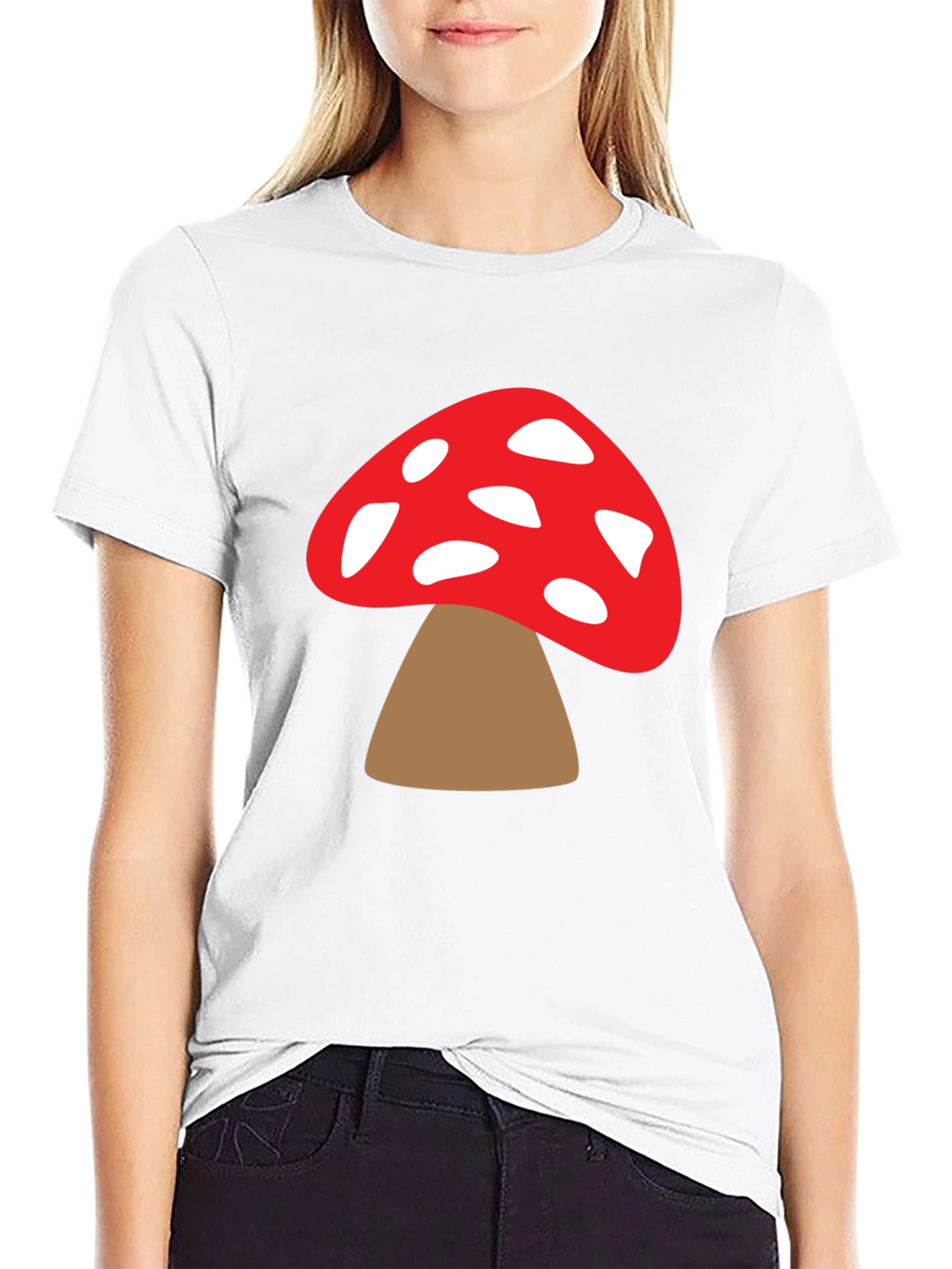 Mushroom Graphic T-Shirt - Funky Design